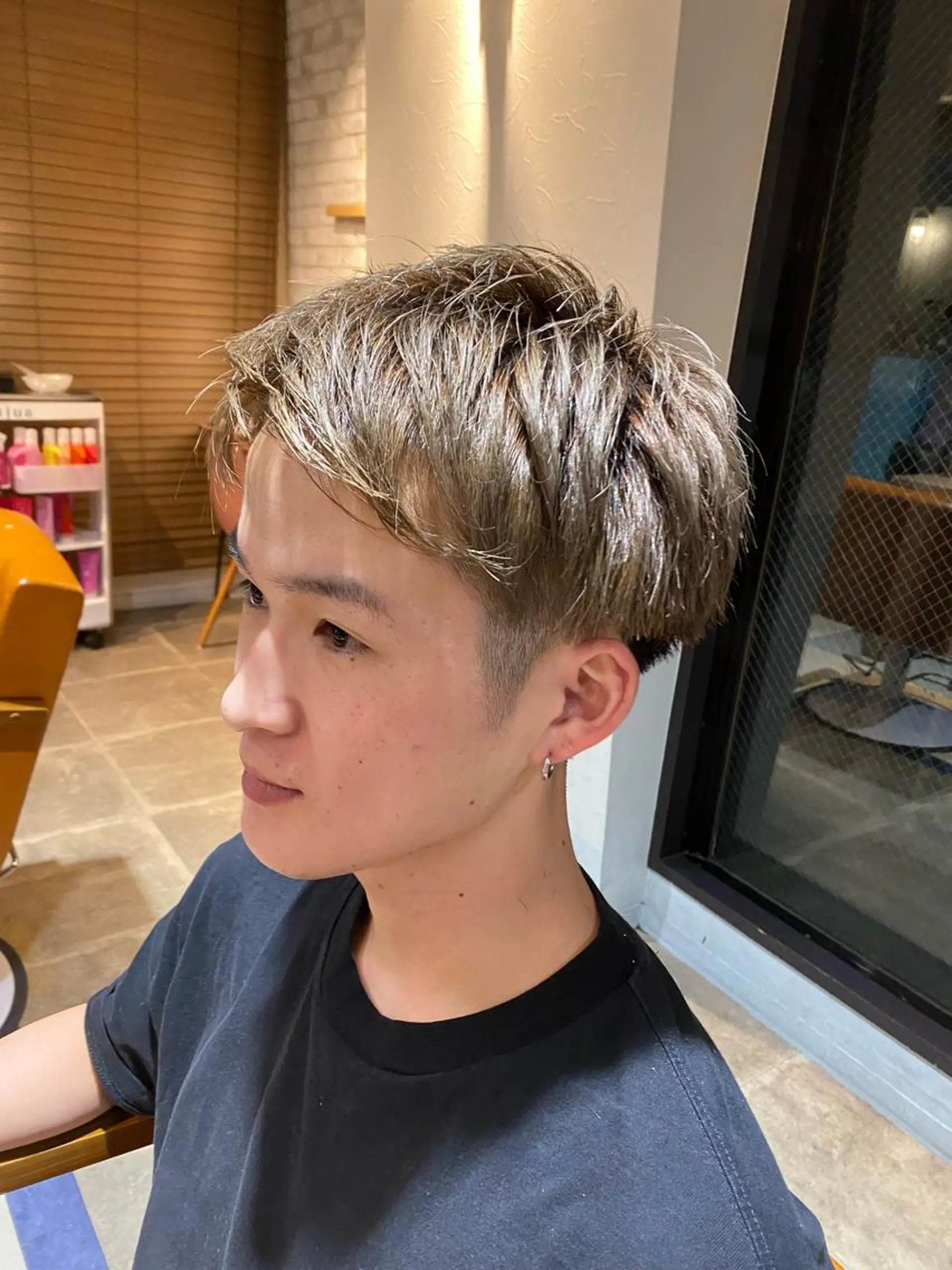 メンズ 🟣メンズパーマ 川端 永遠🟣のヘアスタイル