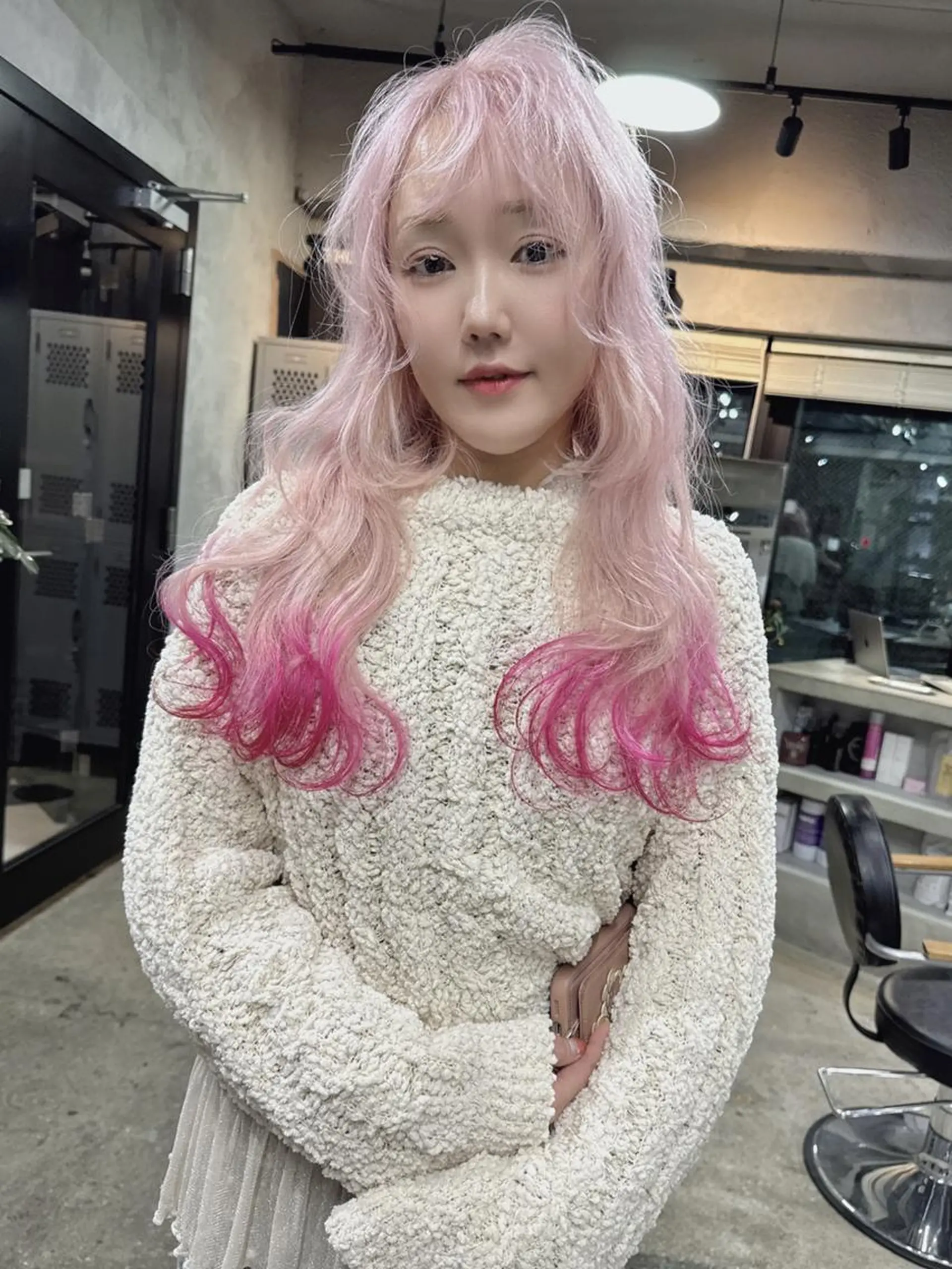 ロング カラー ヘアカラー トリートメント ハイトーン/ブリーチ MAYURI🌺横浜のヘアスタイル