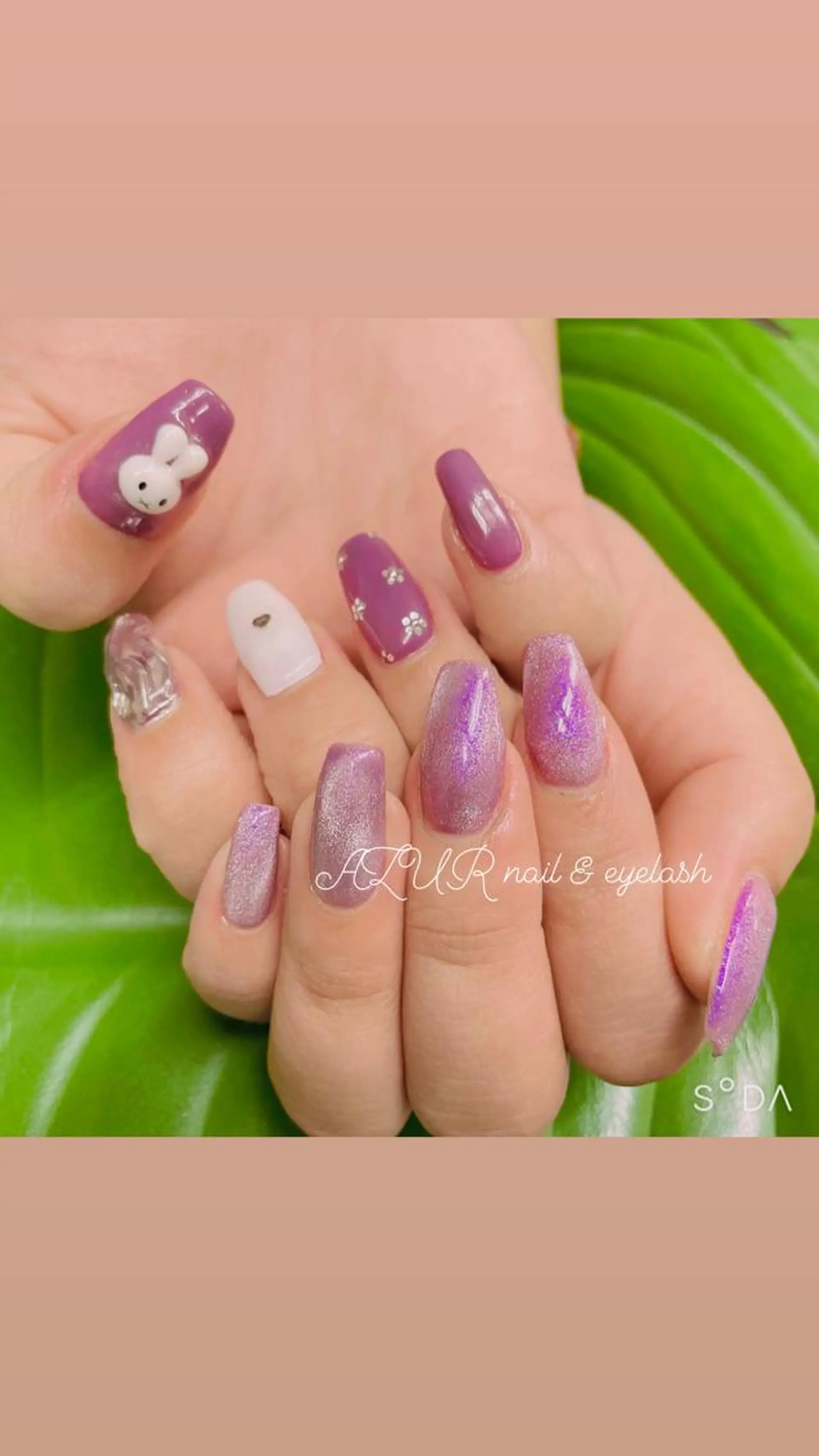 ネイル AZUR N&eyelashのネイルデザイン