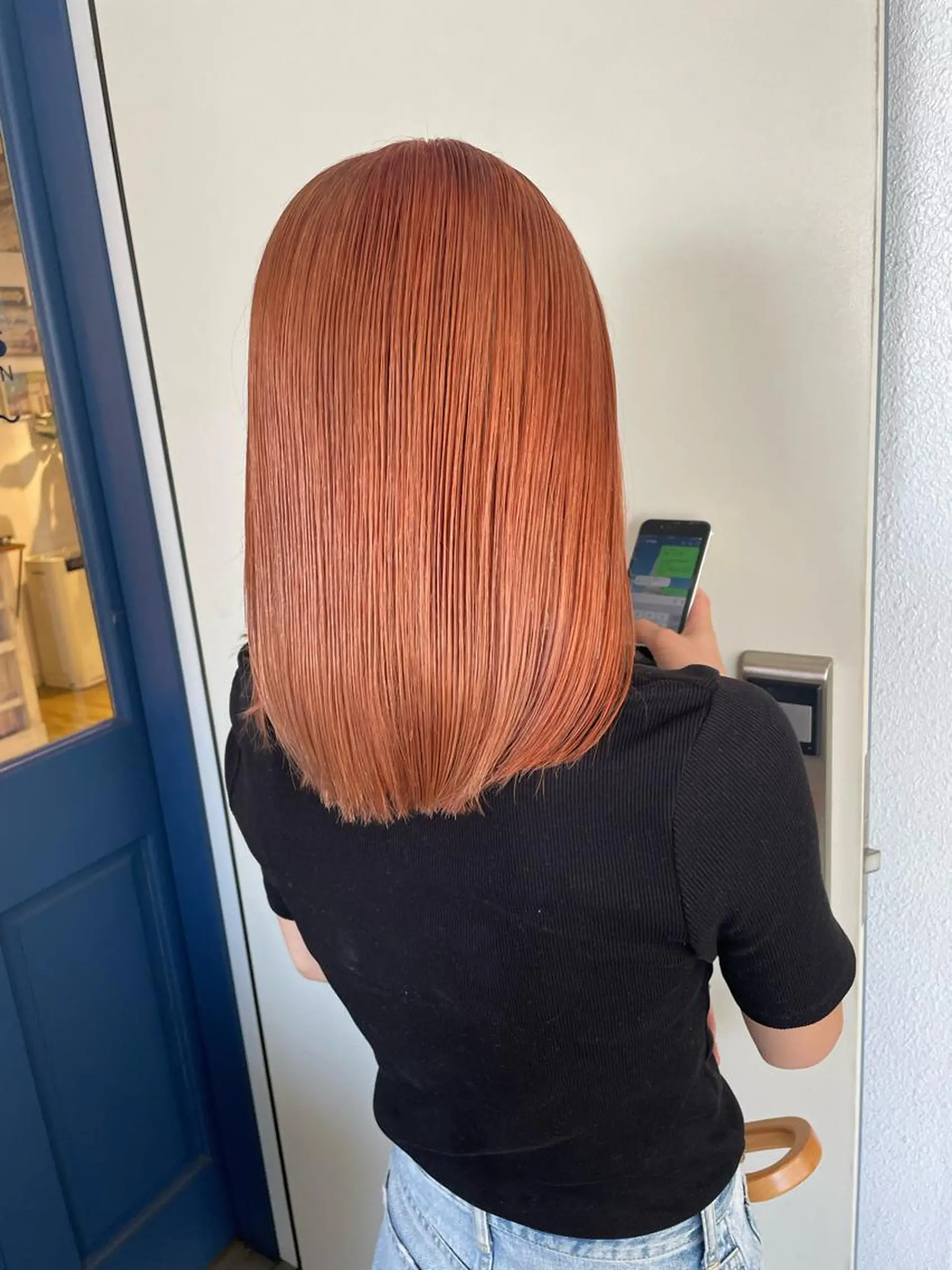 ミディアム カラー かわさき ともやのヘアスタイル