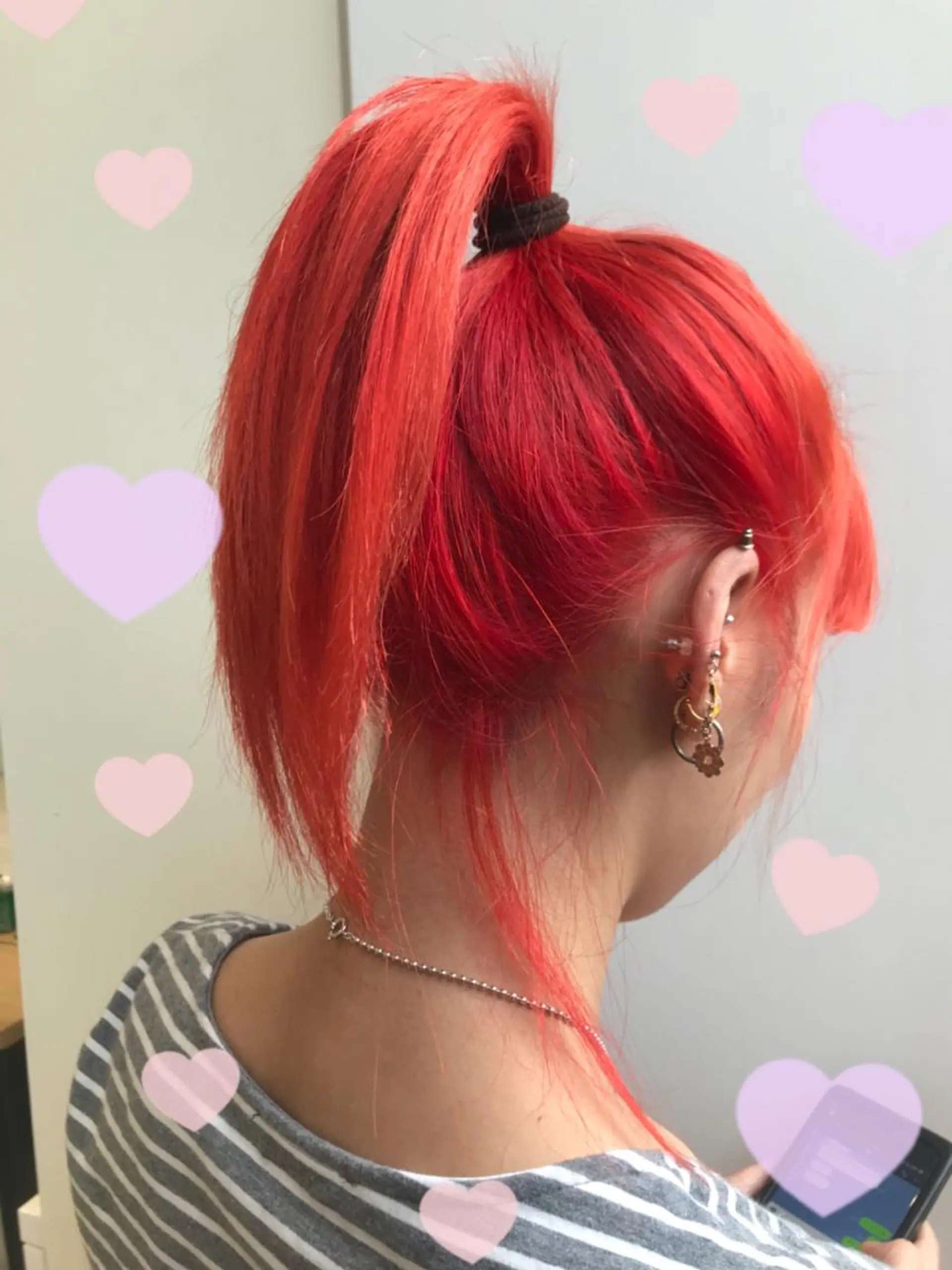 ミディアム カラー オレンジ トリートメント EMANON新宿東口所属・新宿駅近♡個室 ♡関口三都季🌜のヘアスタイル