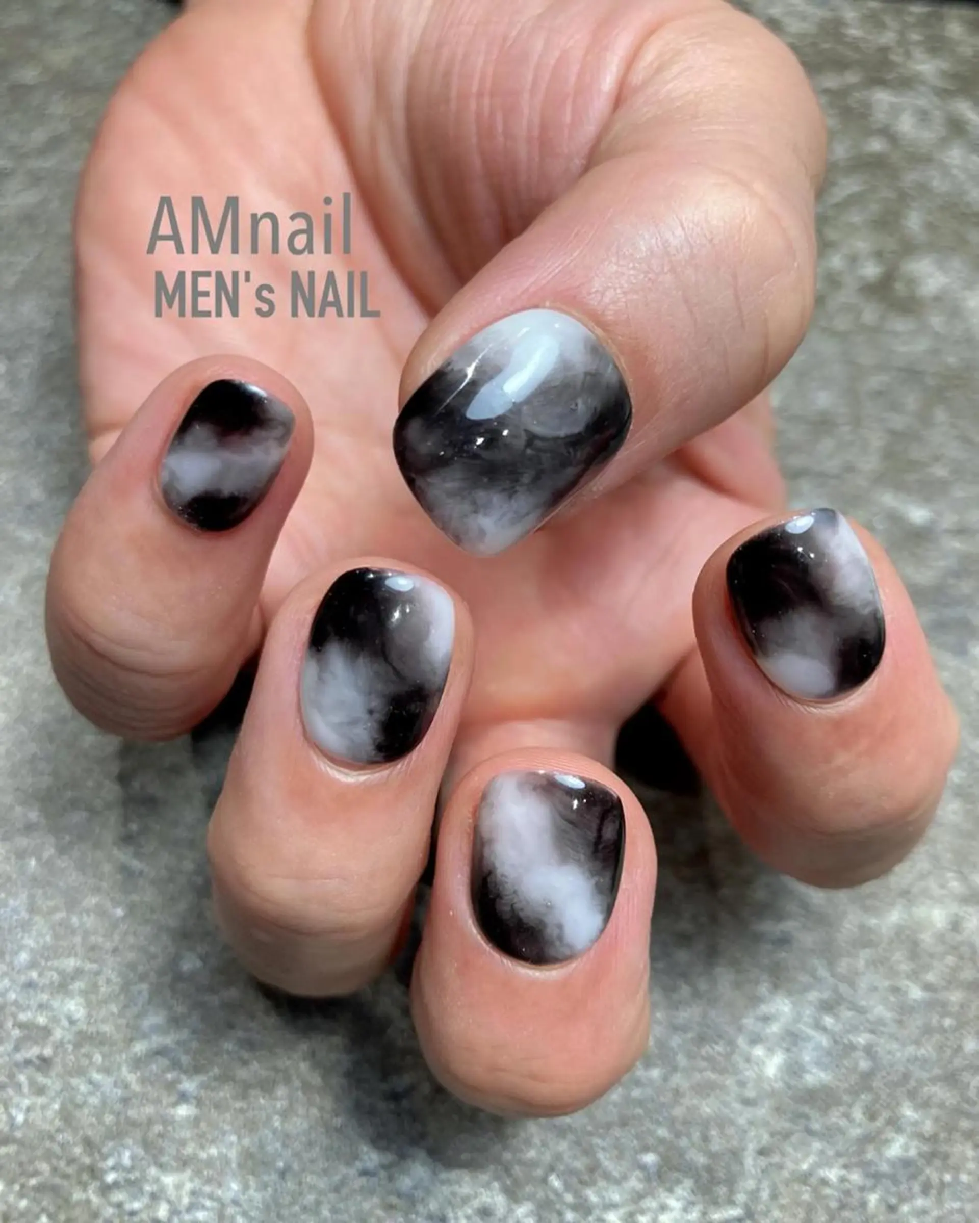 ネイル アートネイル グラデーション 持ち込み ワンカラーネイル ハンドネイル Am:nail 柏 SUE（スゥ）のネイルデザイン