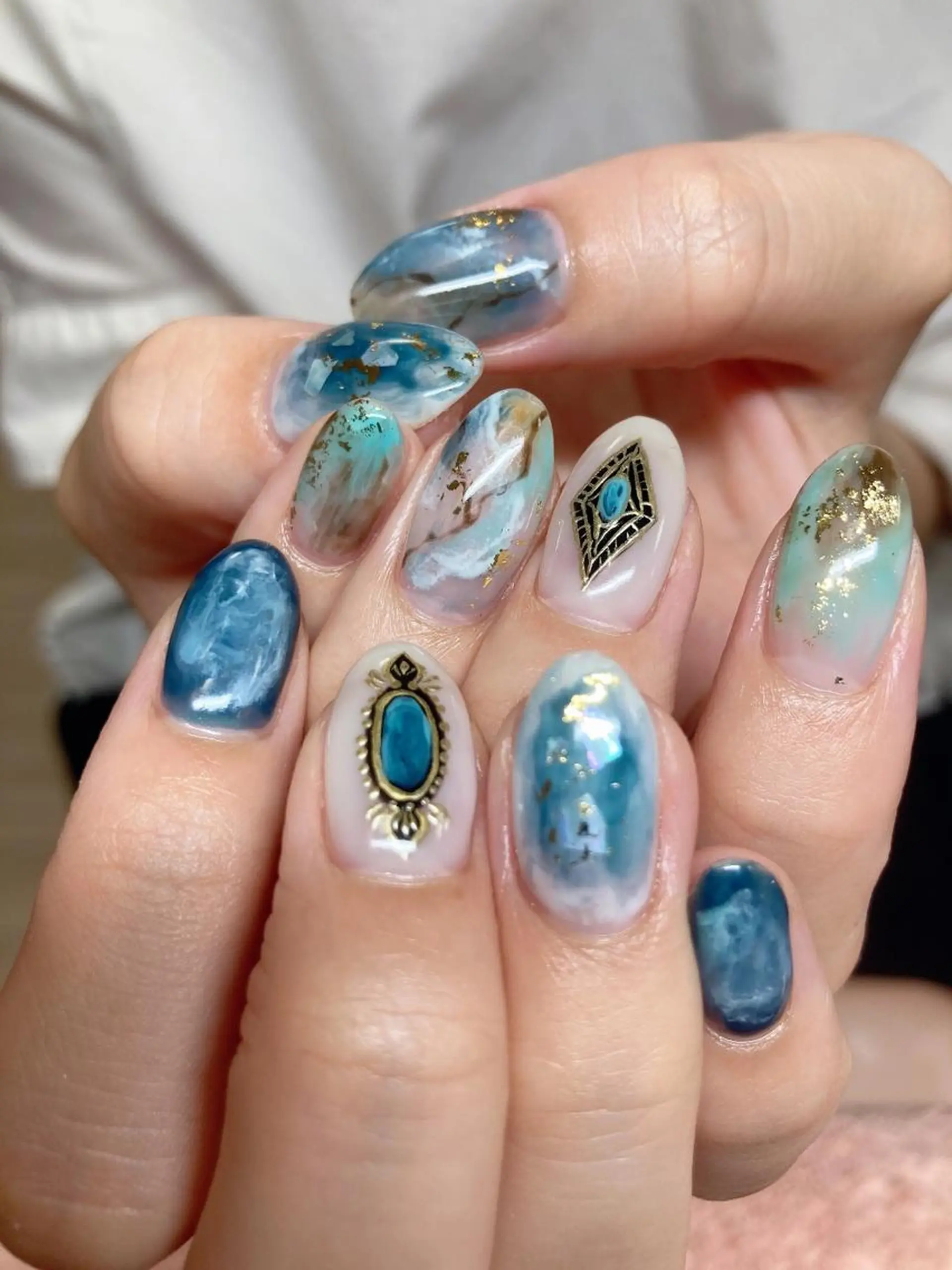 ネイル ニュアンスネイル nailroom ＿anelaのネイルデザイン