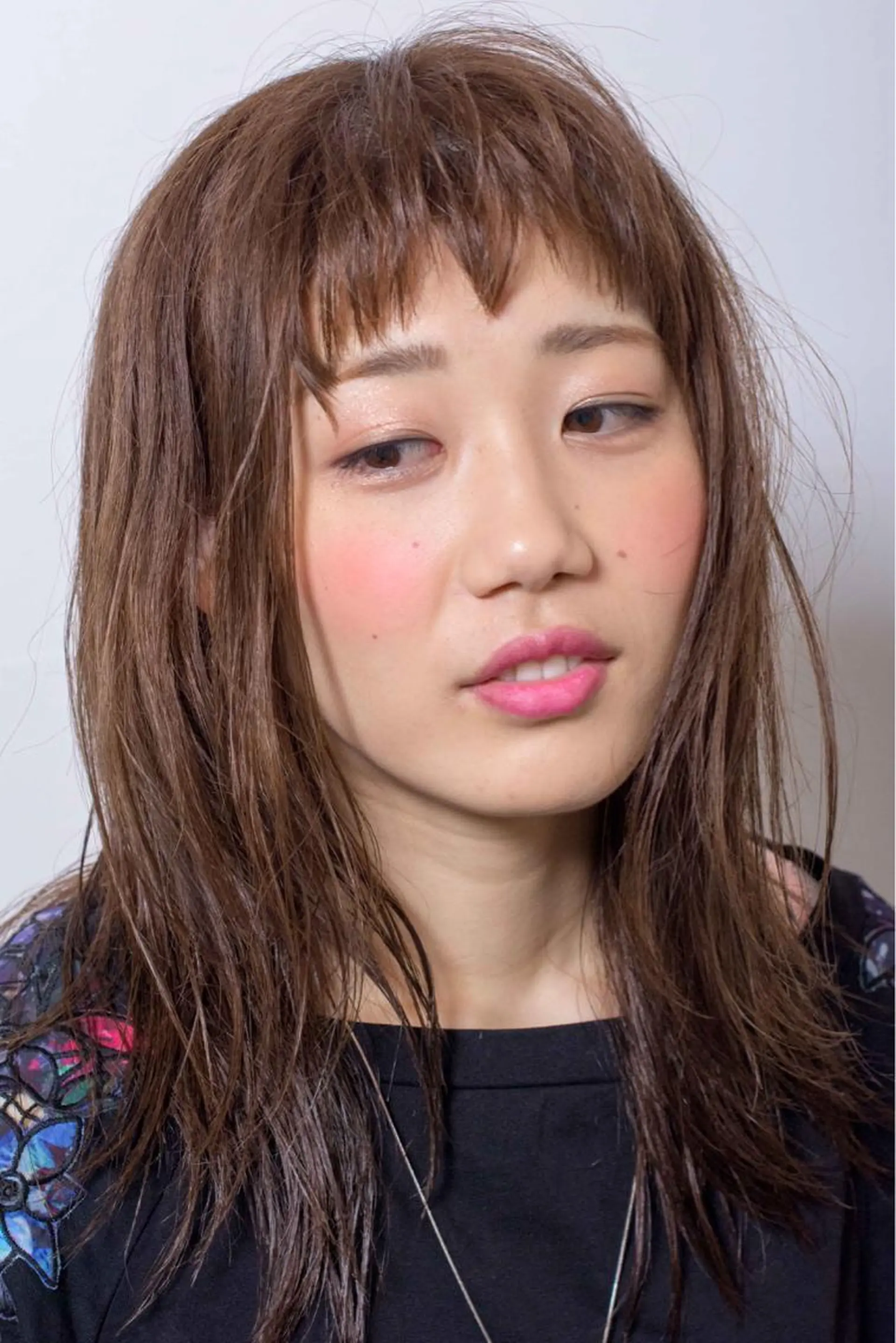 ミディアム La Ruelle 江曽島店/髪質改善のヘアスタイル