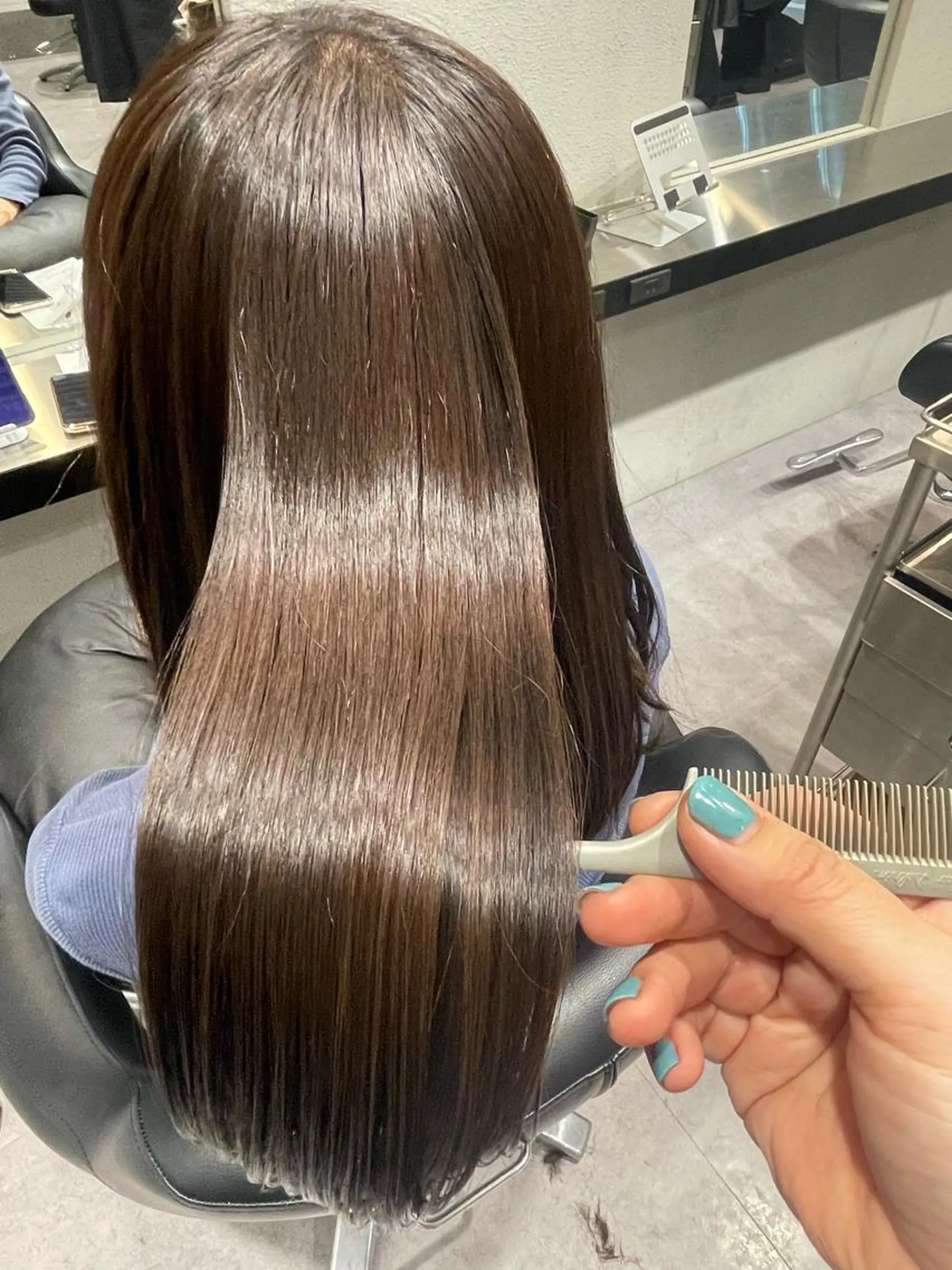 セミロング カラー トリートメント 🌈ウルトワ水素 髪質改善naru🌈のヘアスタイル