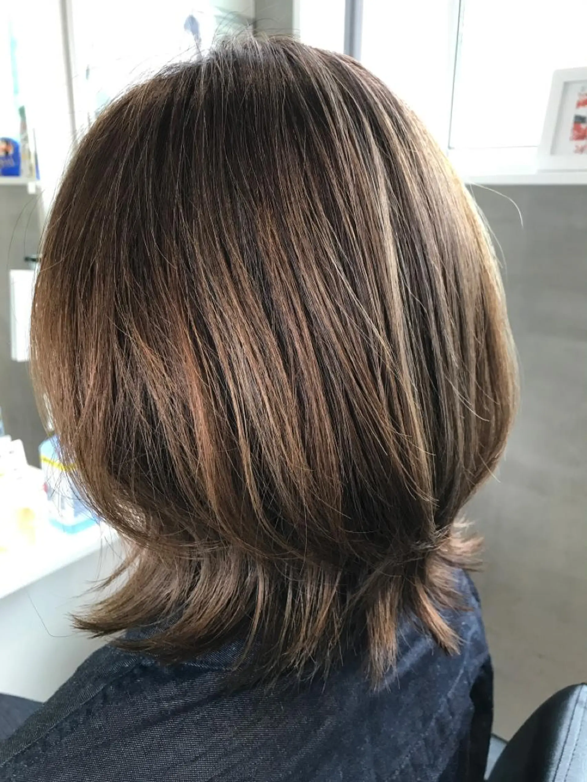 ミディアム 🔹TOMO🔹 圧倒的経験値🔹のヘアスタイル