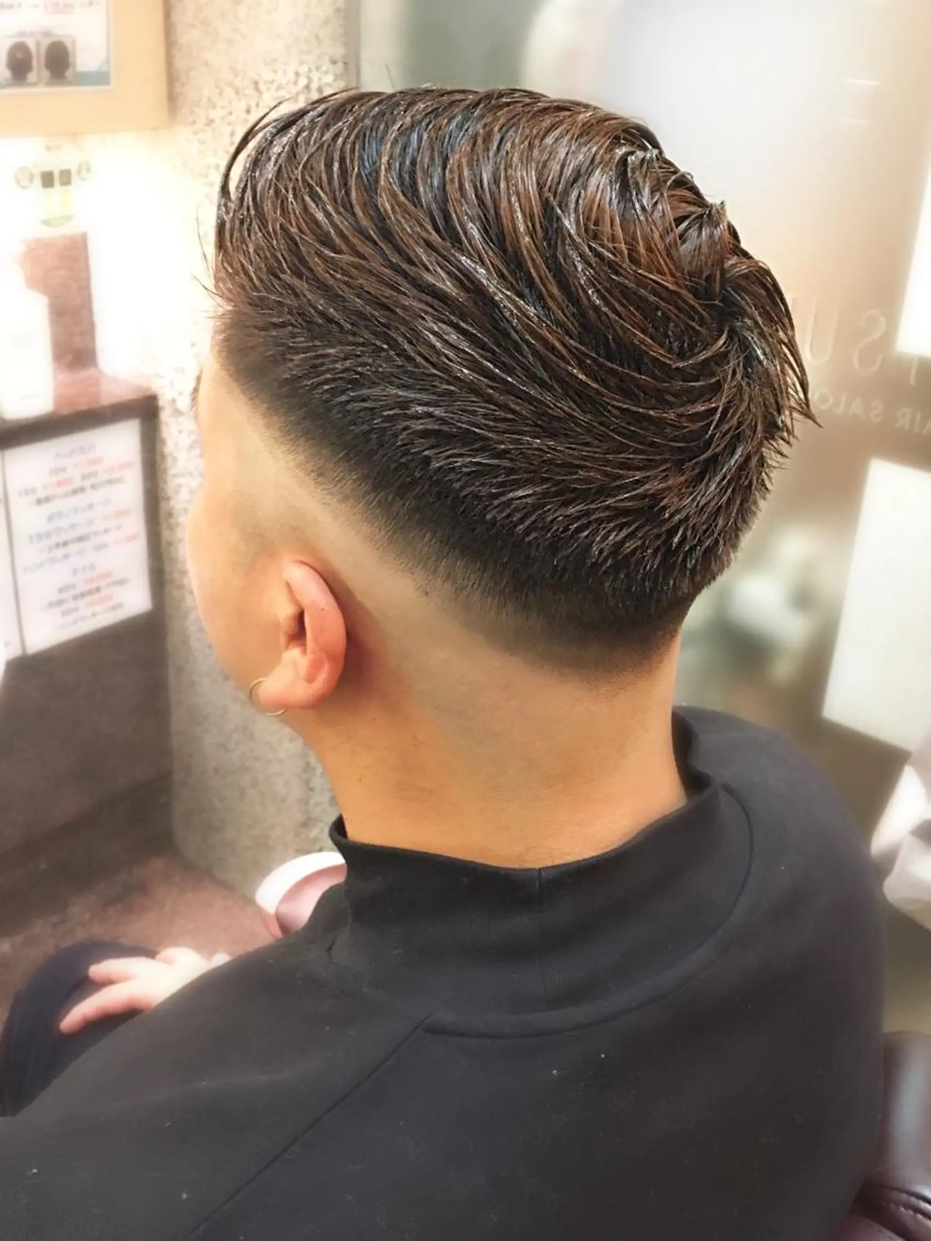 ショート ゼロスバーバーショップ所属・予約1000件超 ✨メンズパーマのヘアスタイル