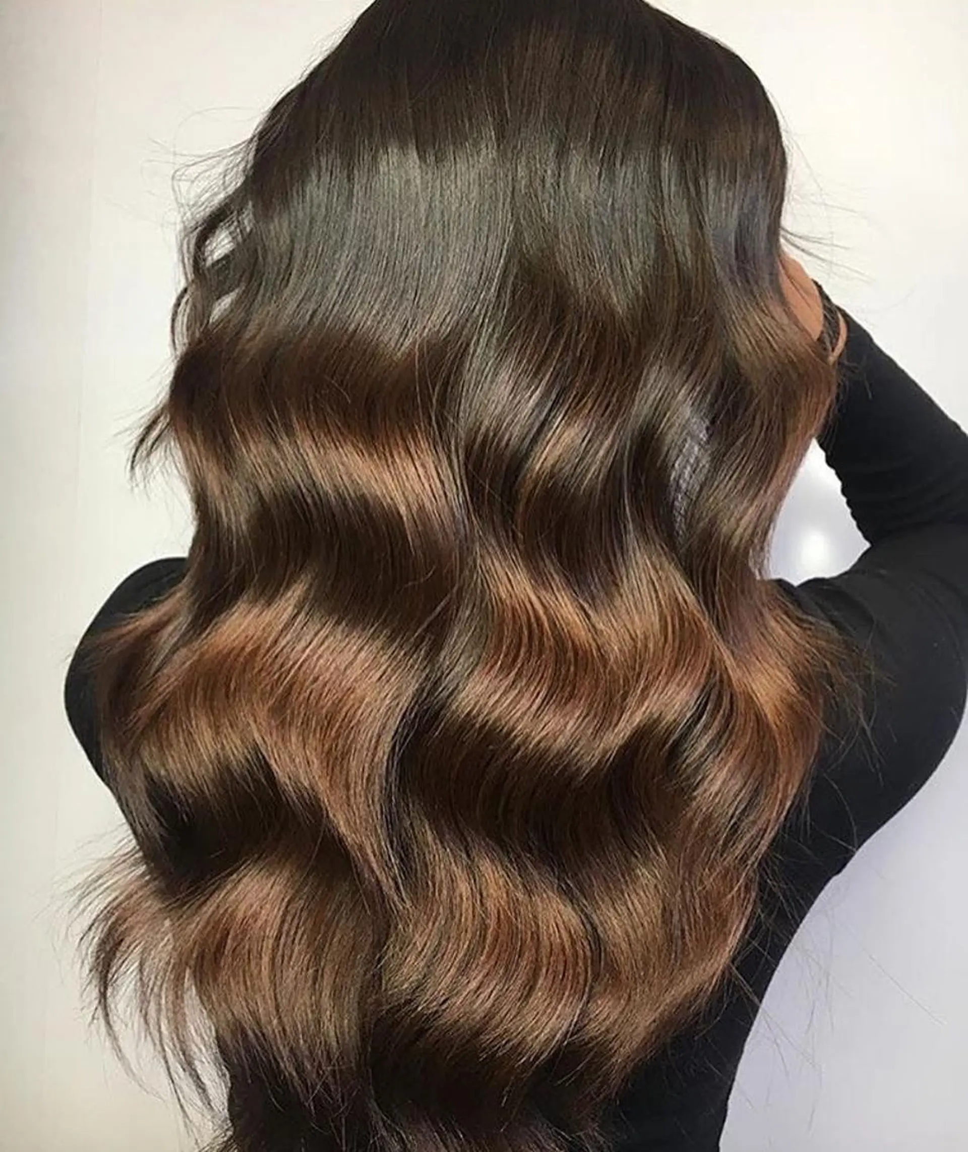 ロング カラー レイヤーカット BLend 渋谷のヘアスタイル