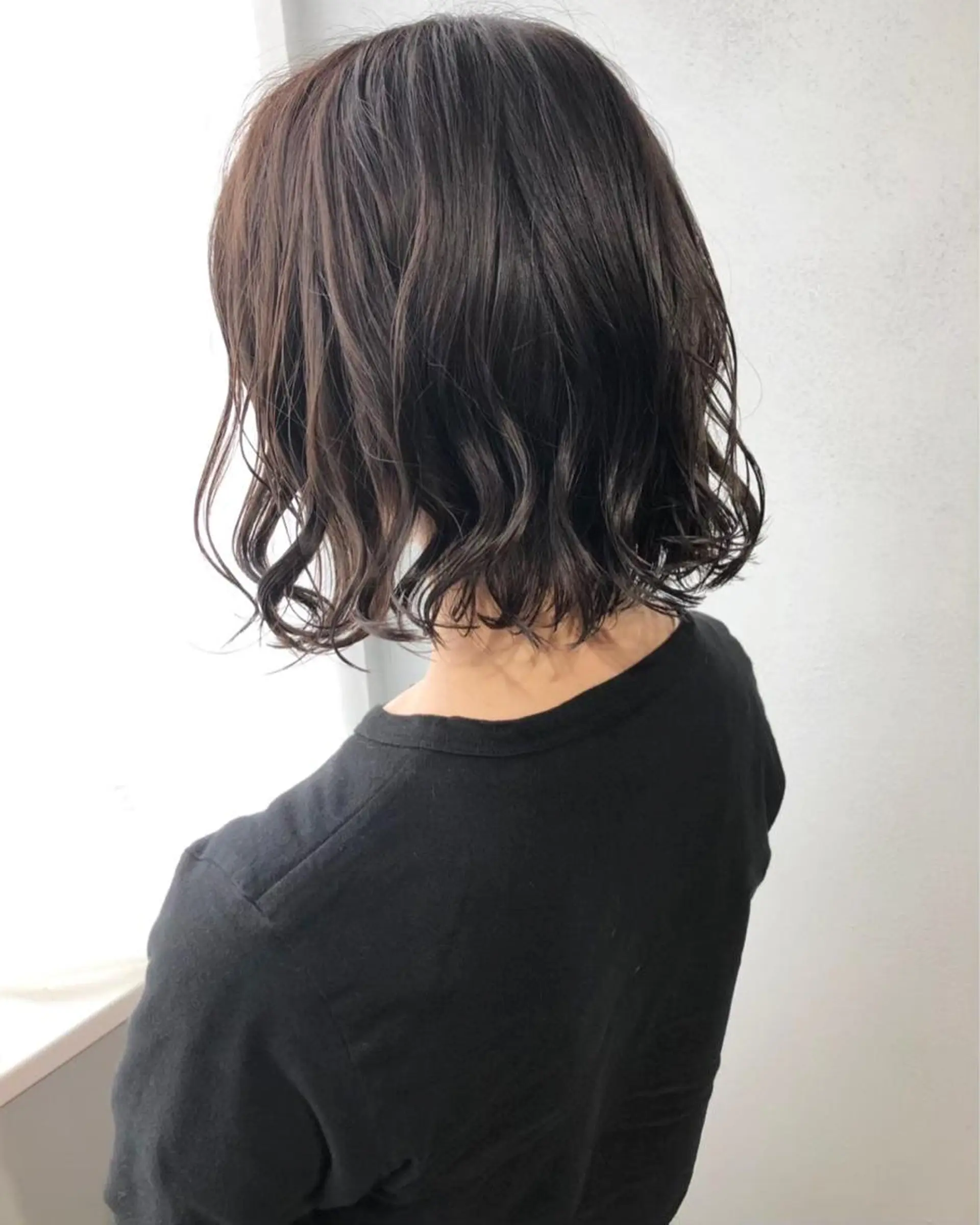 パーマ ボブパーマコテ巻き風 パーマNo1深江秀平のヘアスタイル