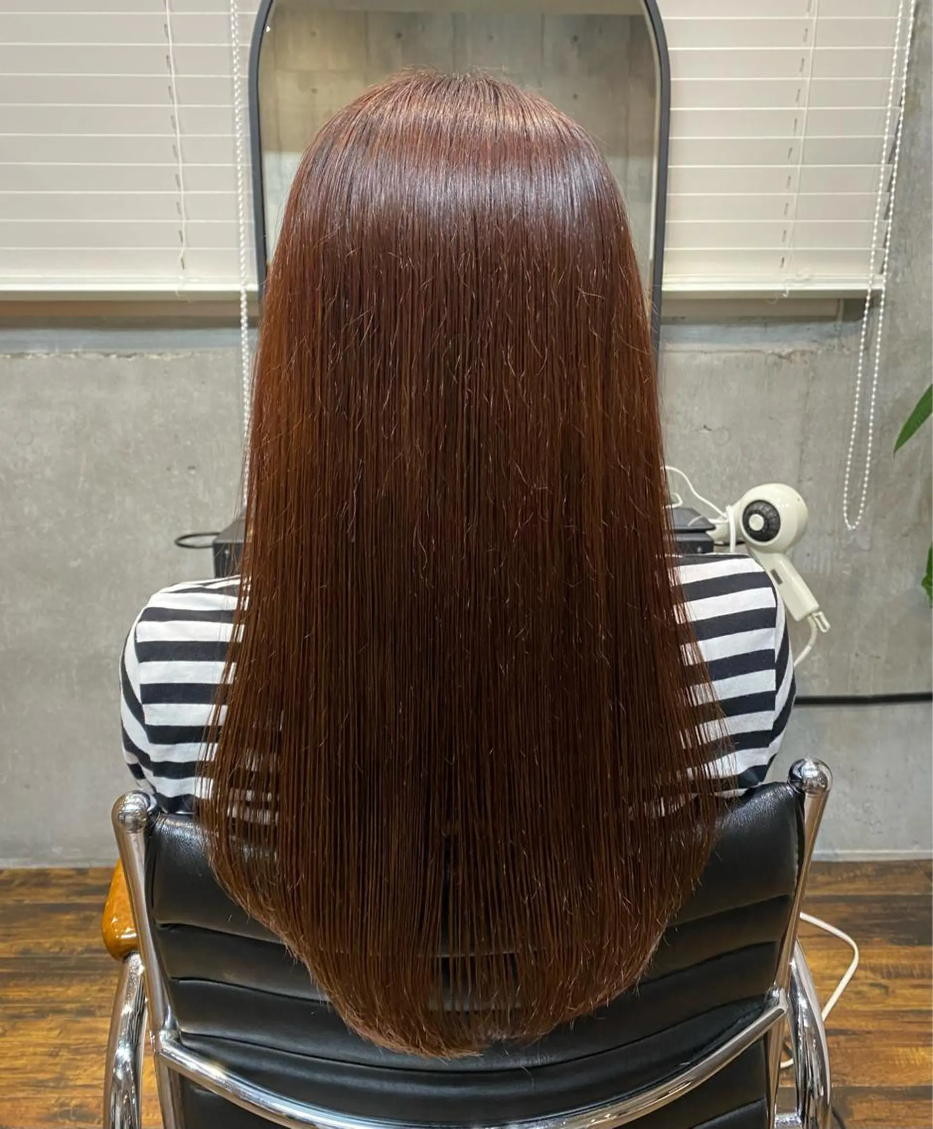 ロング カラー ブラウンカラー ピンクカラー ピンクブラウン カット ヘアカラー ルジャルダン戸塚 🌼ゆきののヘアスタイル