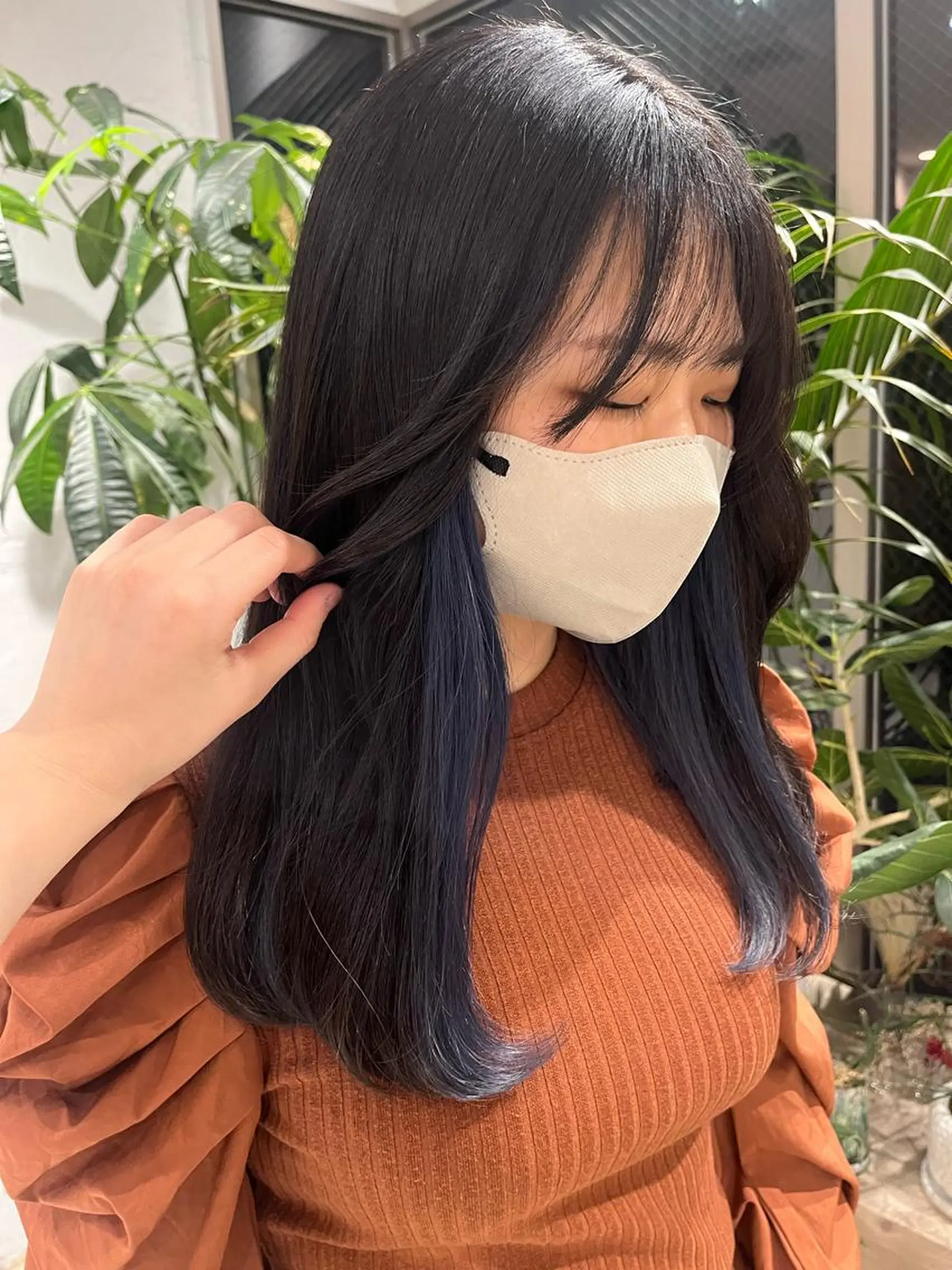 セミロング カラー 🦖ミニボブ/ボブ /MOEKA🦕のヘアスタイル