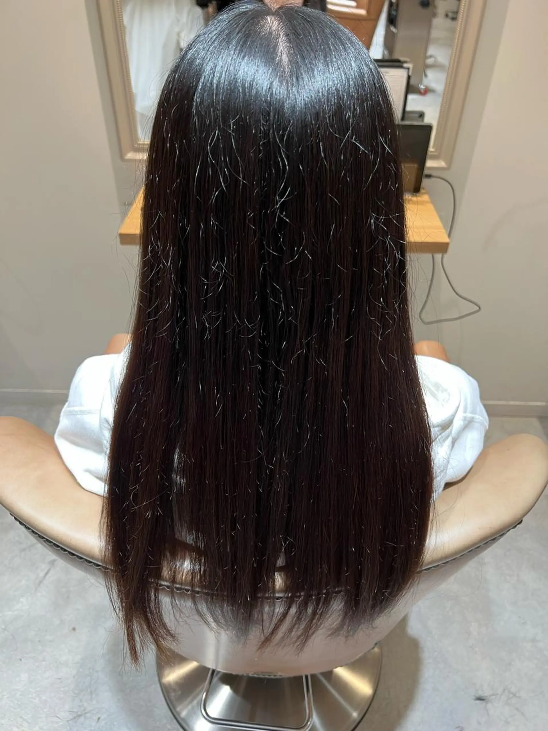 ロング 大河原 美優のヘアスタイル