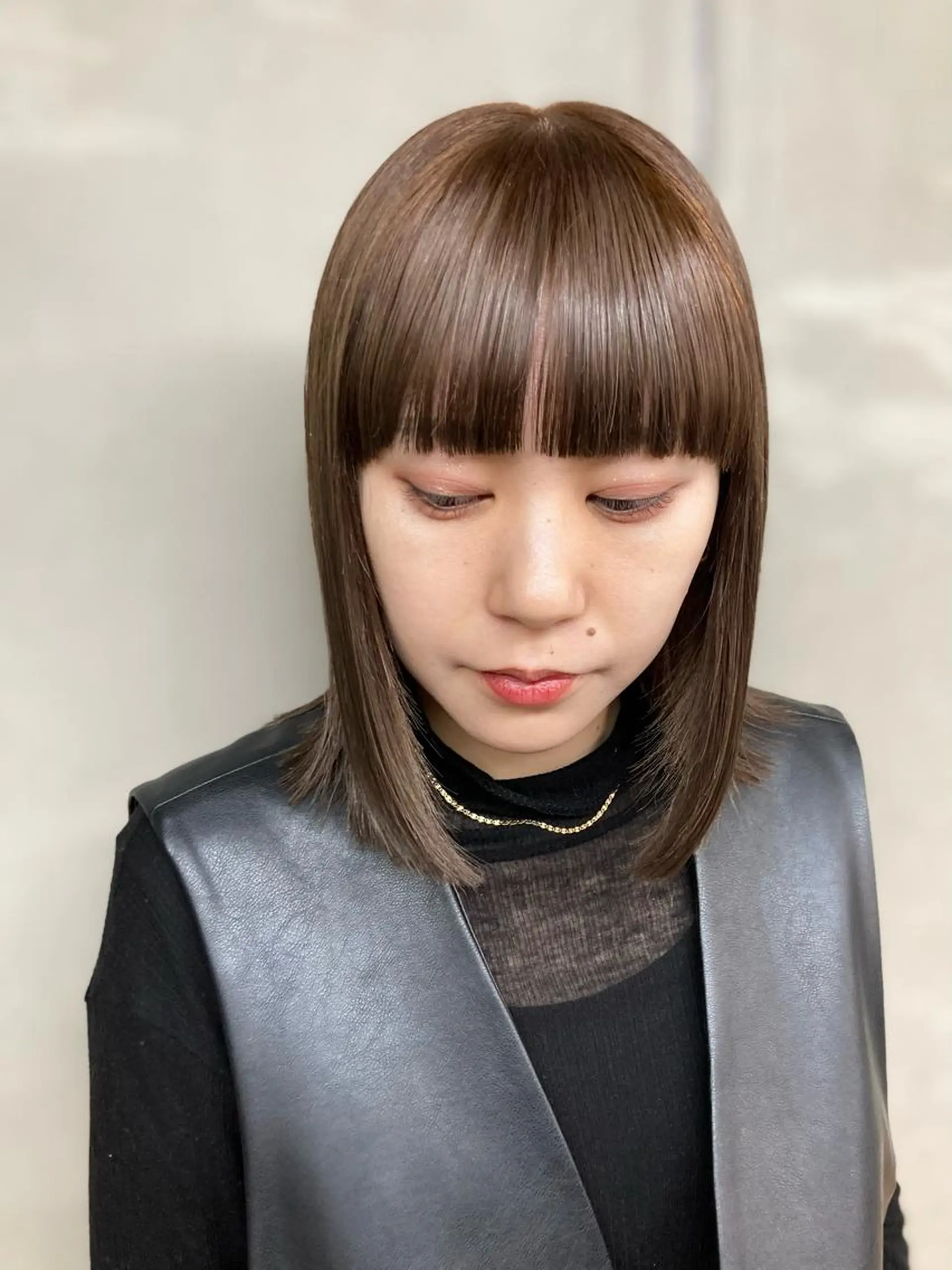 ミディアム カラー BRUNTJET所属・MAEDA MADOKAのヘアスタイル