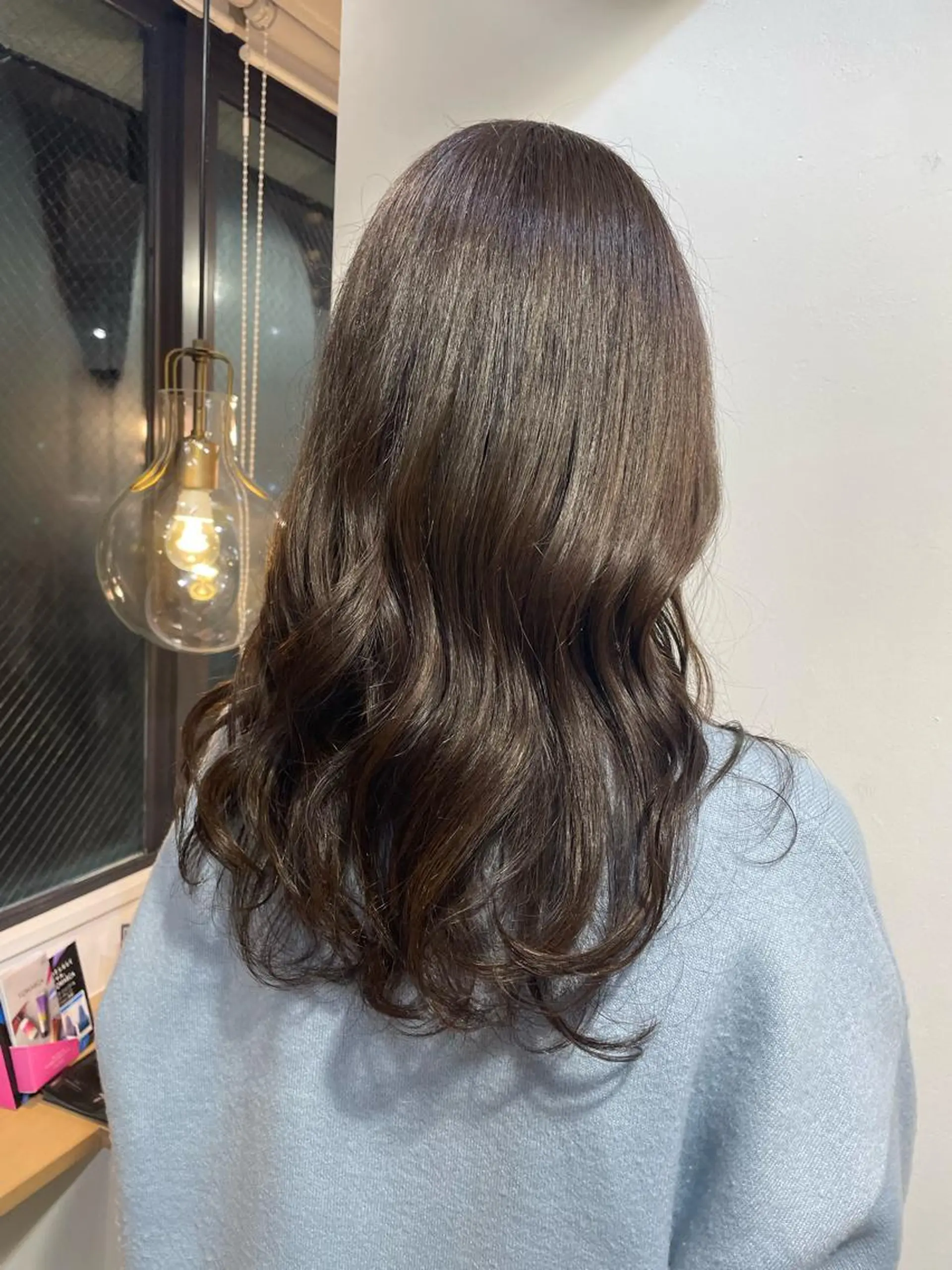 ロング カラー ブラウンカラー くすみブラウン オレンジ faith hair bisq所属・平澤 萌香のその他イメージ