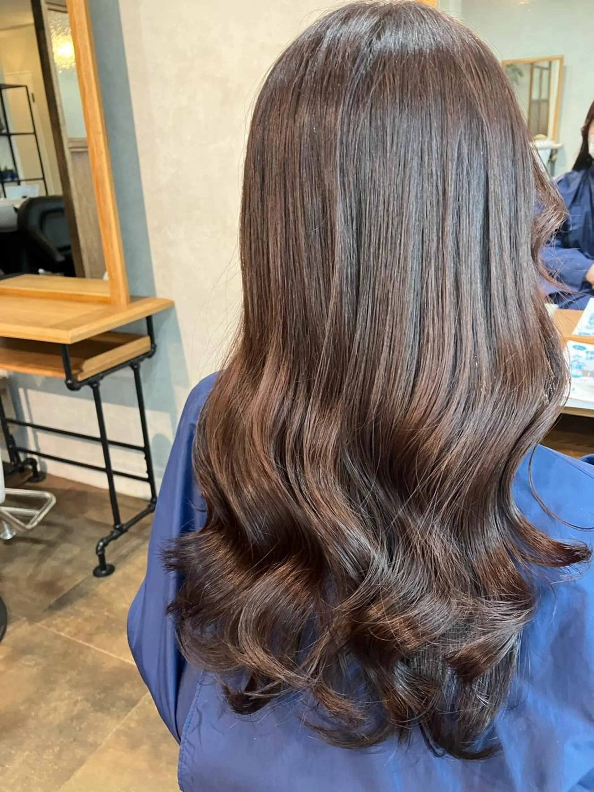 ロング カラー ピンクカラー Hair&Make Nahoのマツエク・マツパデザイン