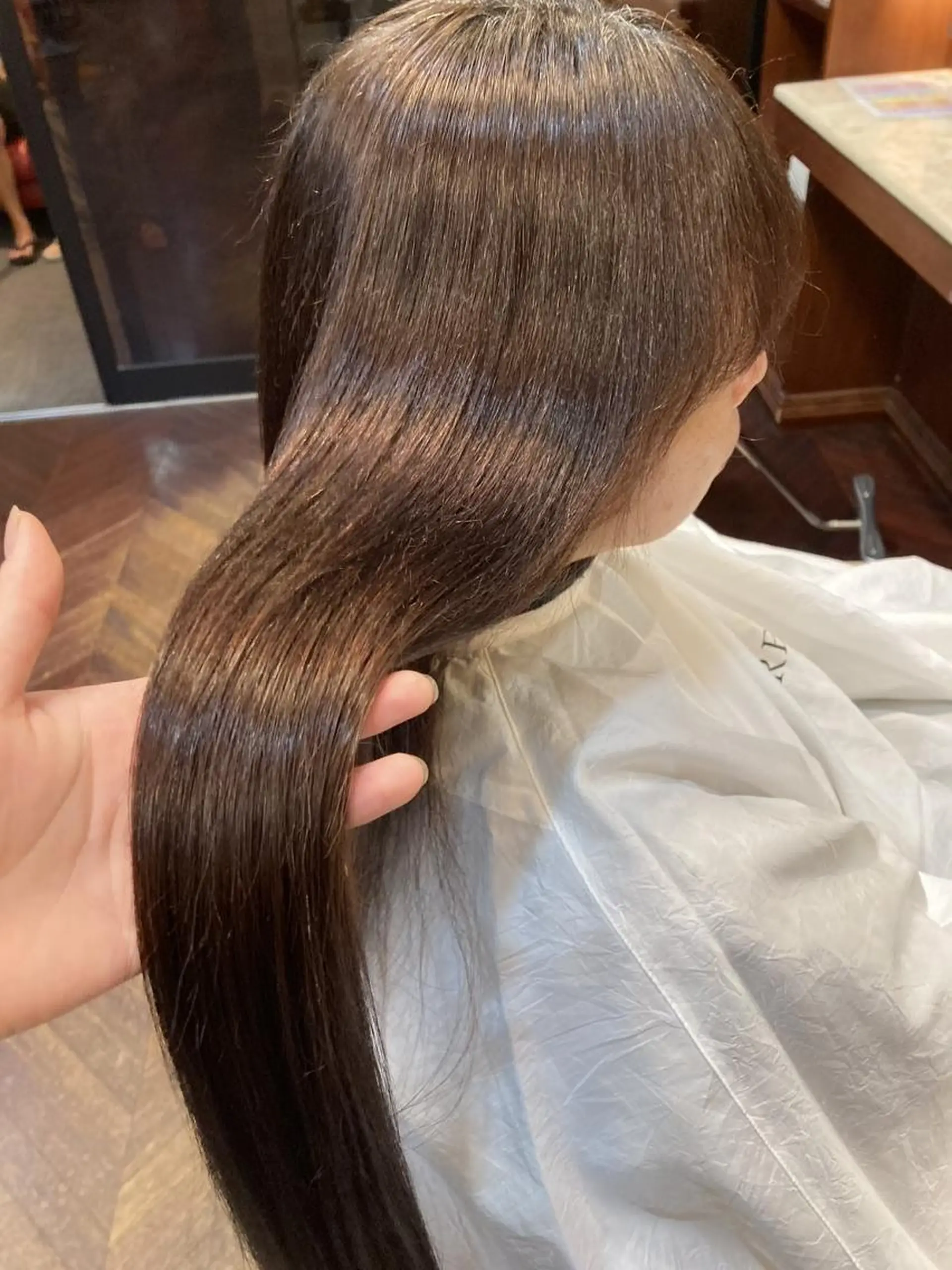 ロング カット ヘアカラー 髪質改善　ブリーチ ｆｉｔｉ横須賀中央のヘアスタイル