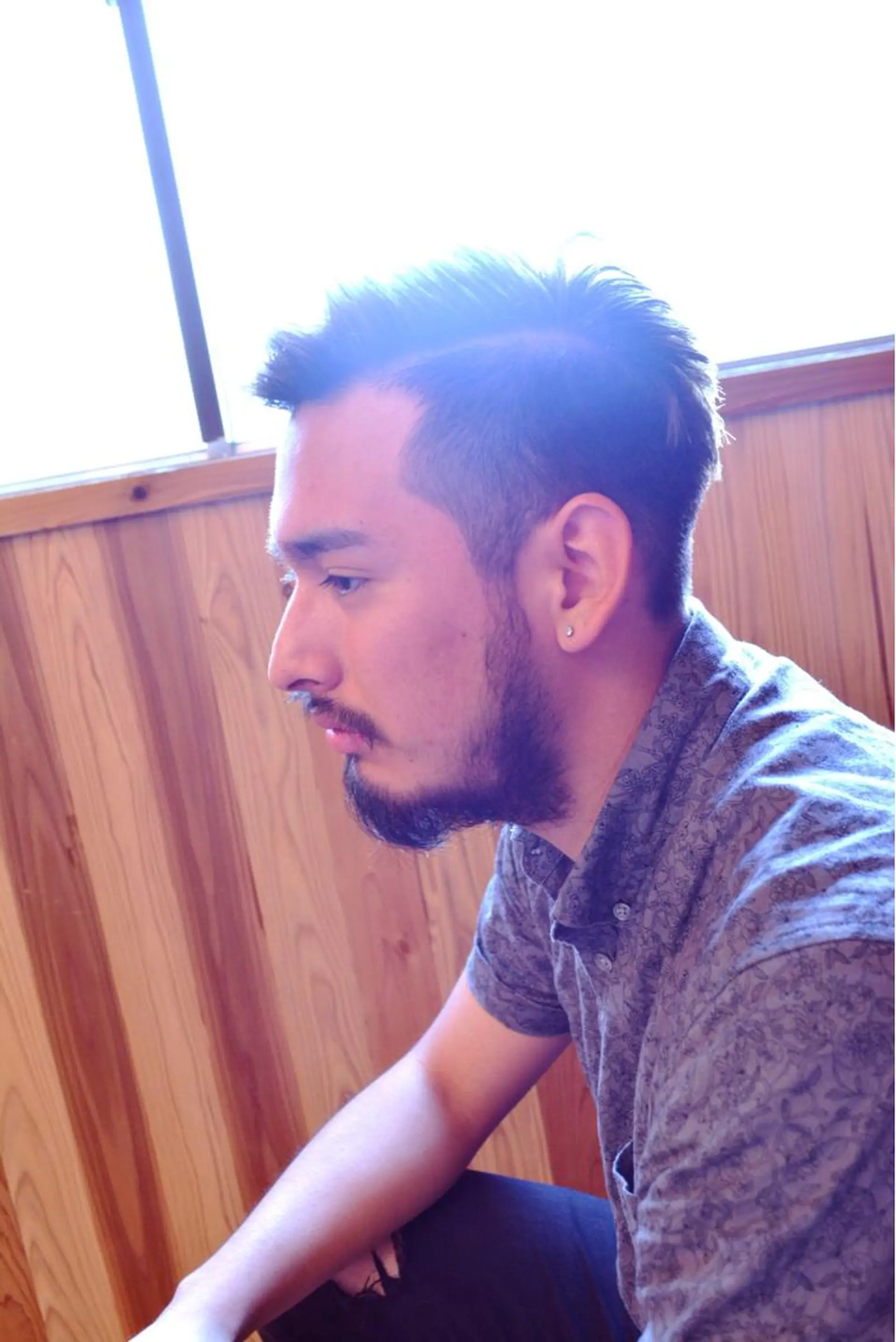 ショート カラー パーマ メンズ メンズブリーチ メンズハイトーン ブリーチ ハイトーンカラー belle chambreイブカのその他イメージ