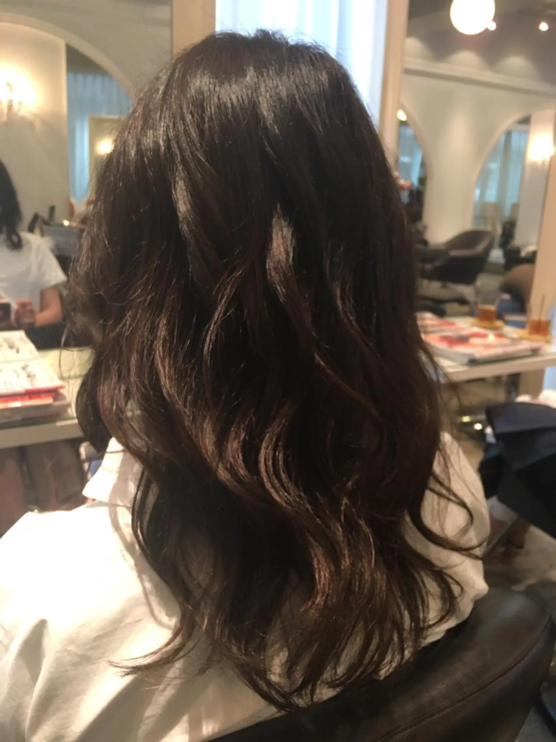 セミロング ロング アッシュ お気に入り数2.2万 🏆SHO🏆のヘアスタイル