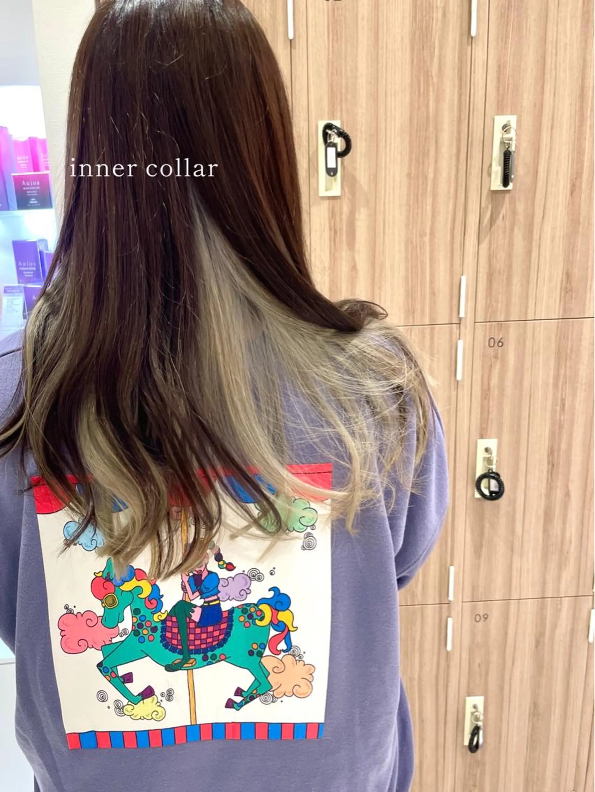 ロング カラー ショートヘアカラー 山本のヘアスタイル