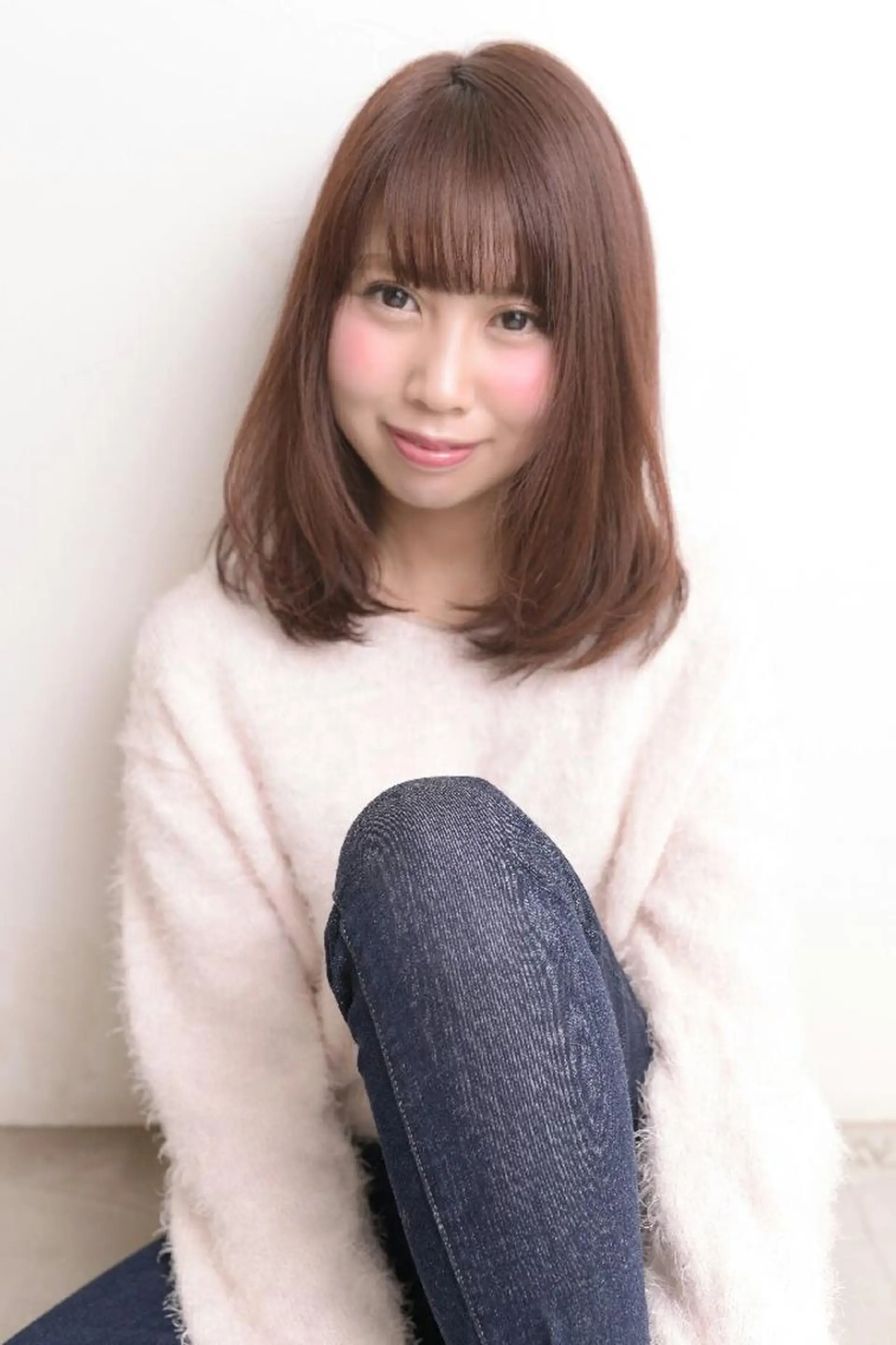 ショート ミディアム セミロング カラー ロング パーマ belta 姫路山吹 カラーモデル募集のヘアスタイル