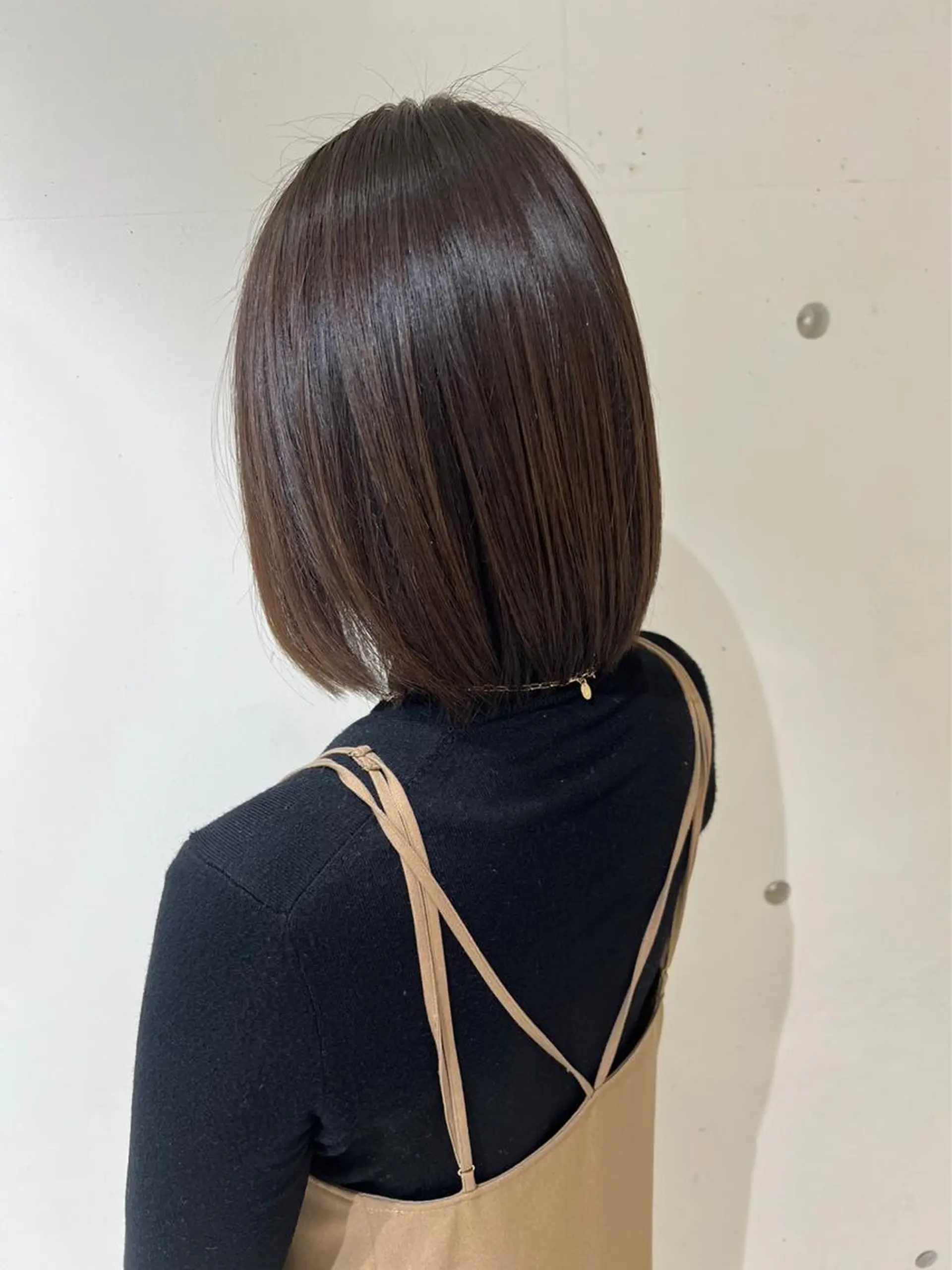 ミディアム ボブ OLU所属・遊佐 祥真のヘアスタイル