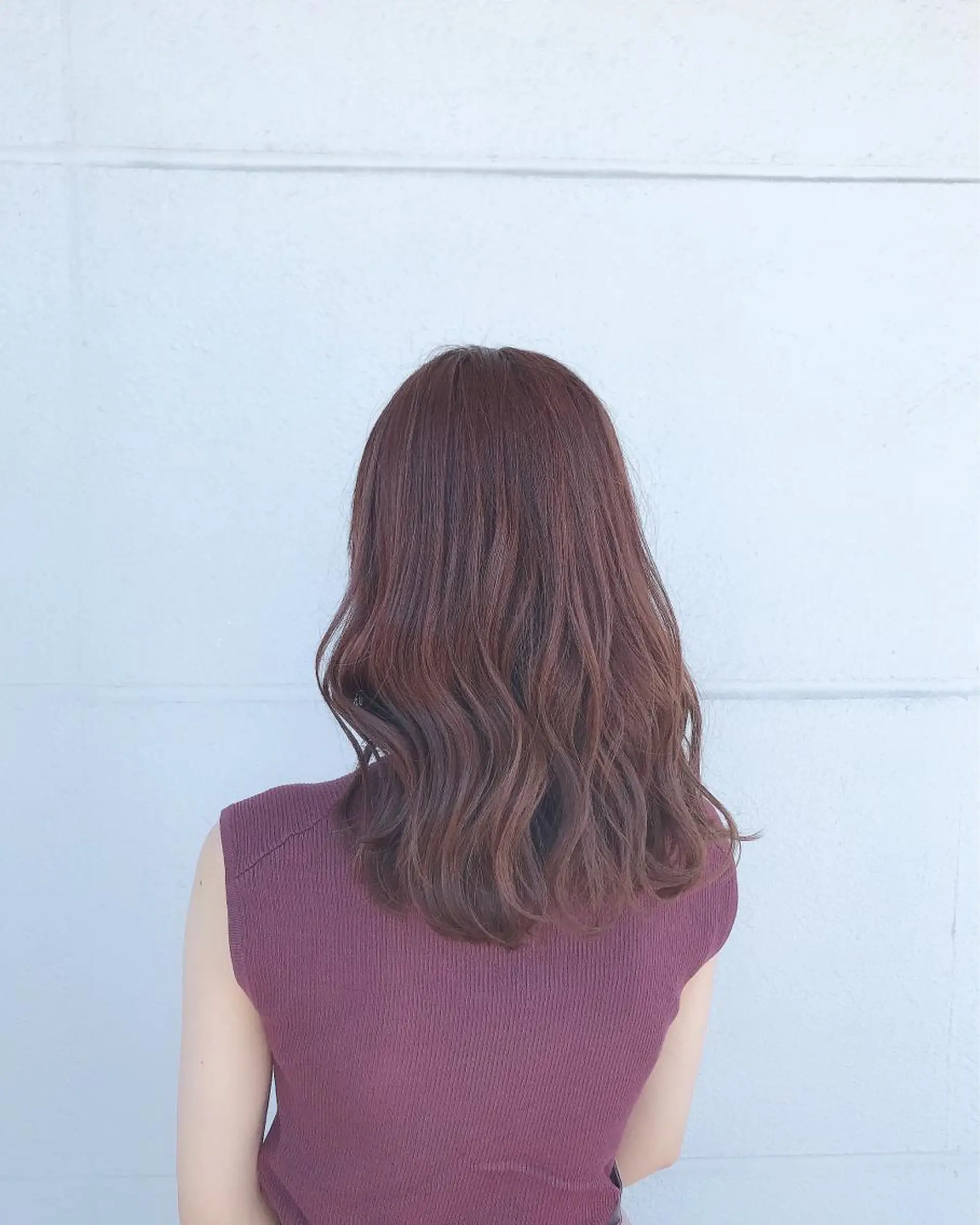 セミロング カラー SOL _Nakamuraのヘアスタイル