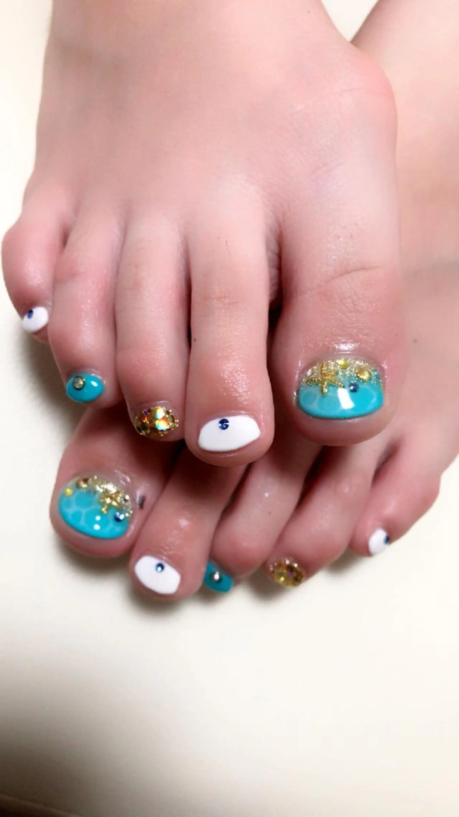 ネイル ネイル/耳つぼ /新ホワイトニングのネイルデザイン