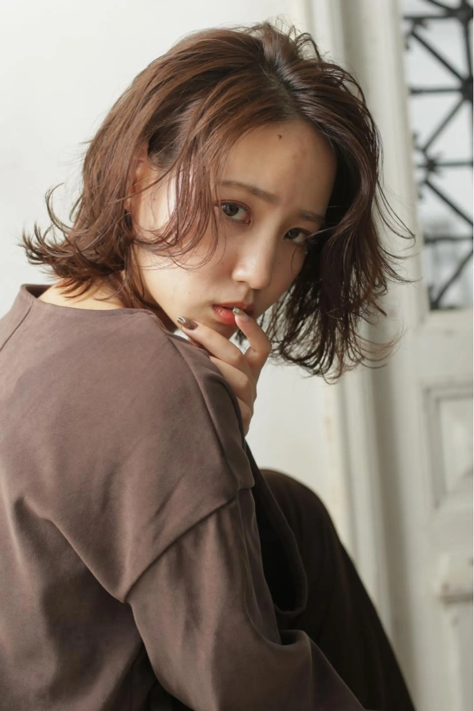 ミディアム 龍 門のヘアスタイル