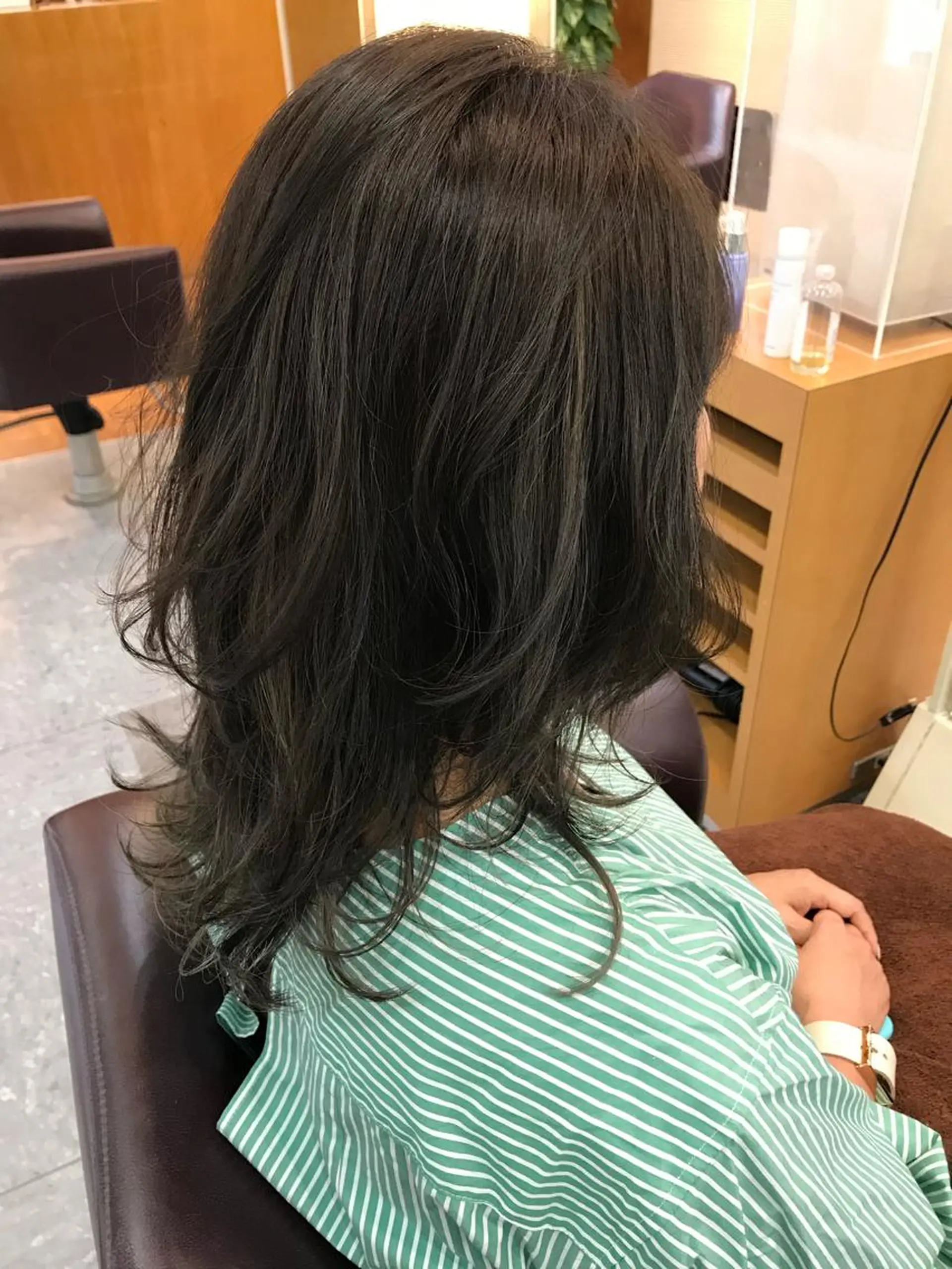 ミディアム レイヤーカット 岡崎勇人/レイヤー/ 韓国/ケラチンTRのヘアスタイル