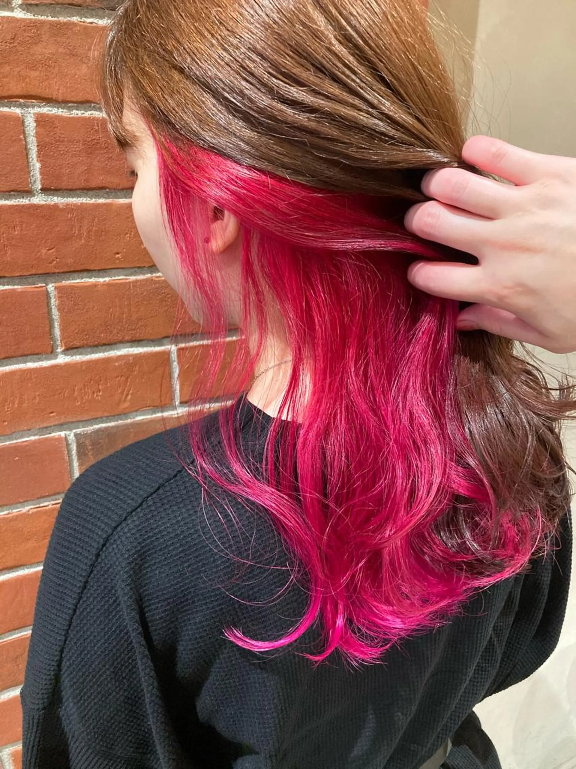 ミディアム カラー ヘアカラー トリートメント 髪質改善/痛ませ ないカラー/西村航大のヘアスタイル