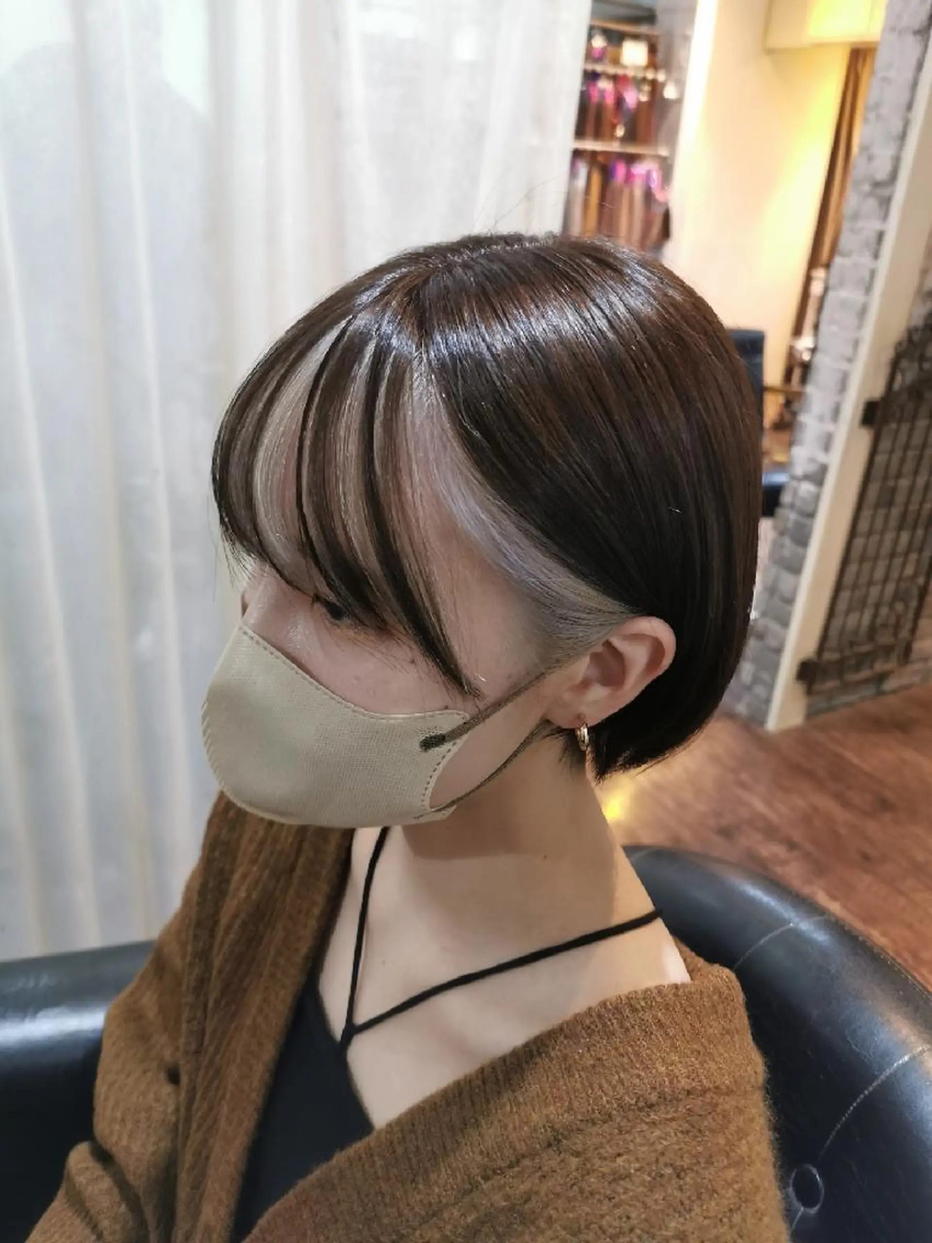 ショート ミストバング グランアイ𑁍 船橋北口店菊間の眉毛・アイブロウイメージ