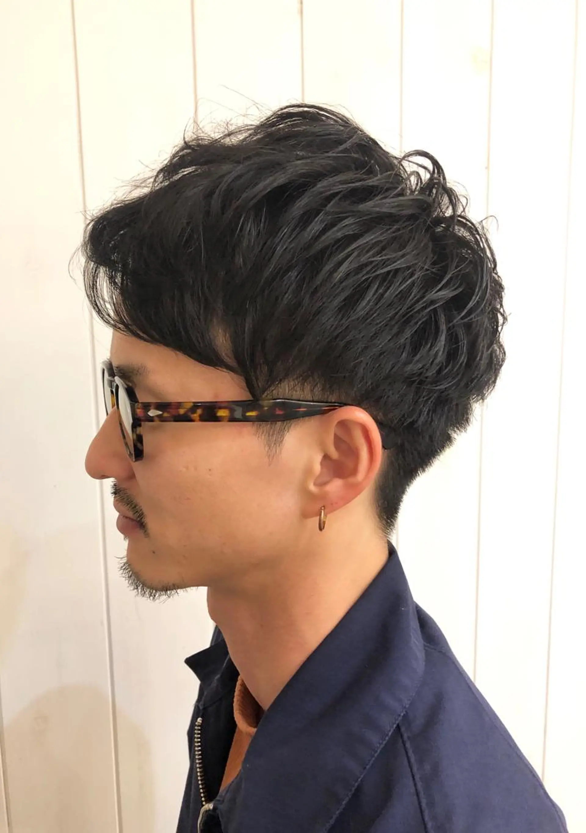 ショート パーマ メンズ メンズパーマ Strawberry所属・原田 志保のヘアスタイル