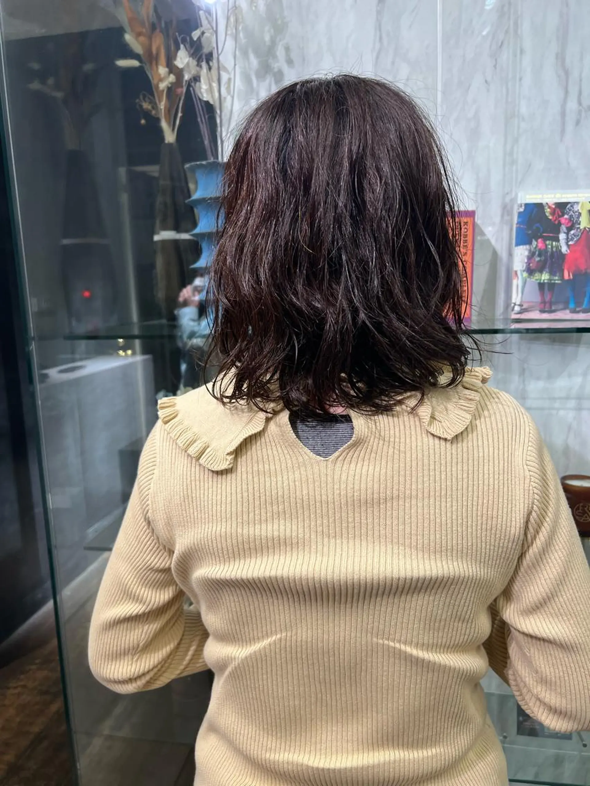 ミディアム パーマ ミディアムパーマ パーマ ROBBY所属・松井美樹/似合わせ ガーリー・韓国のヘアスタイル