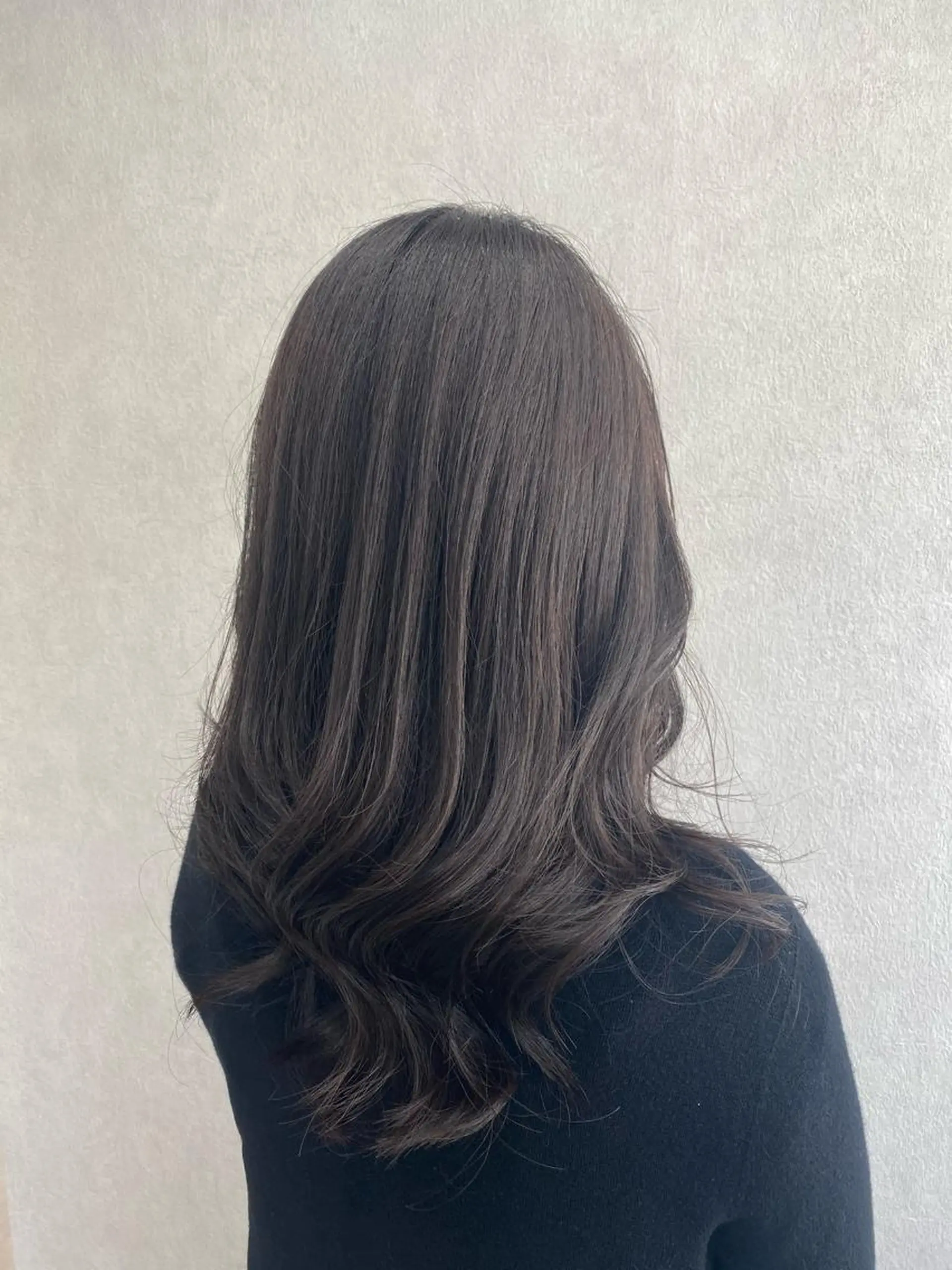 ロング カラー カット トリートメント tocca 💜石田愛結💜のヘアスタイル