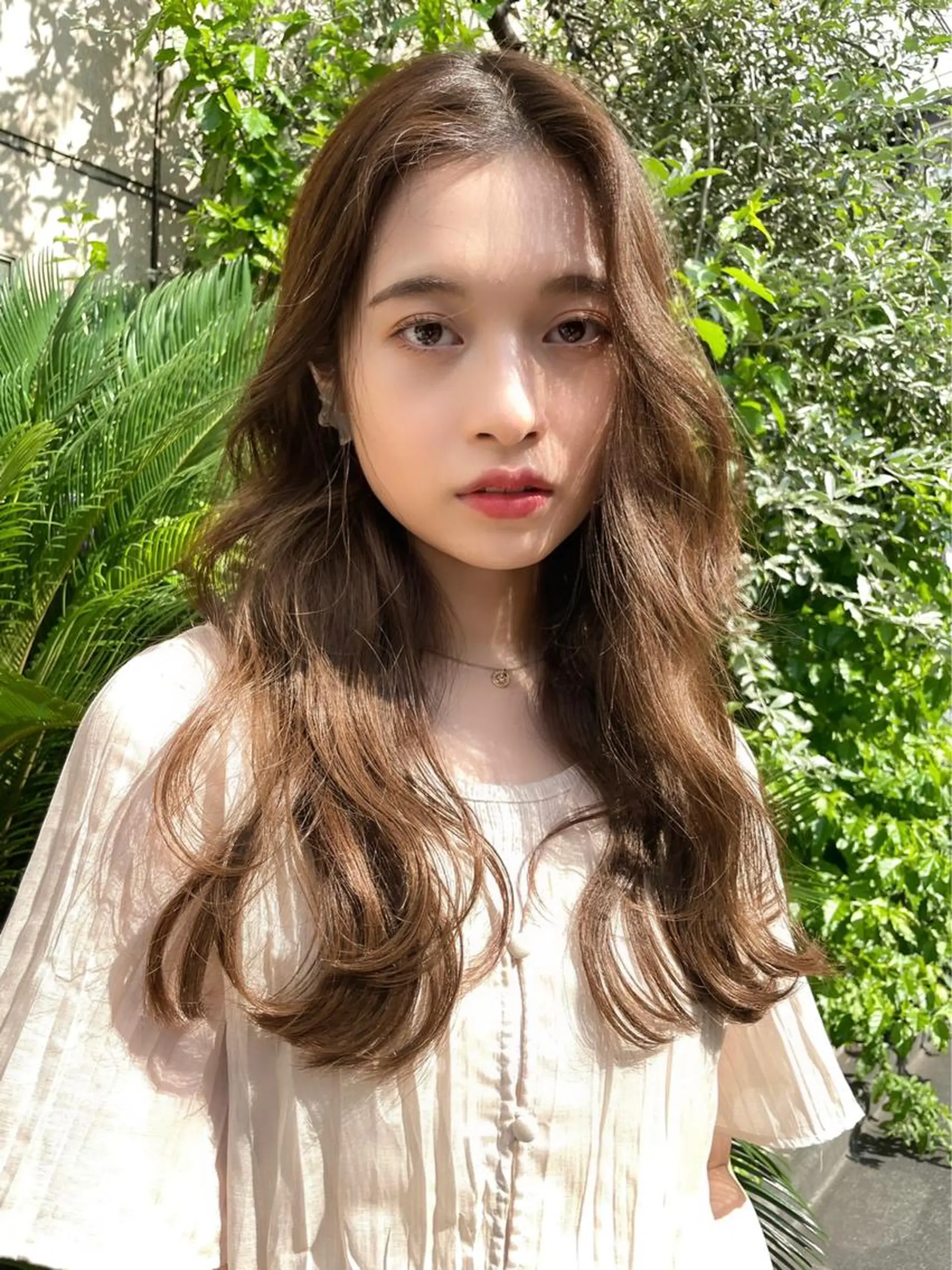 ロング カラー 遠藤 眞実のヘアスタイル