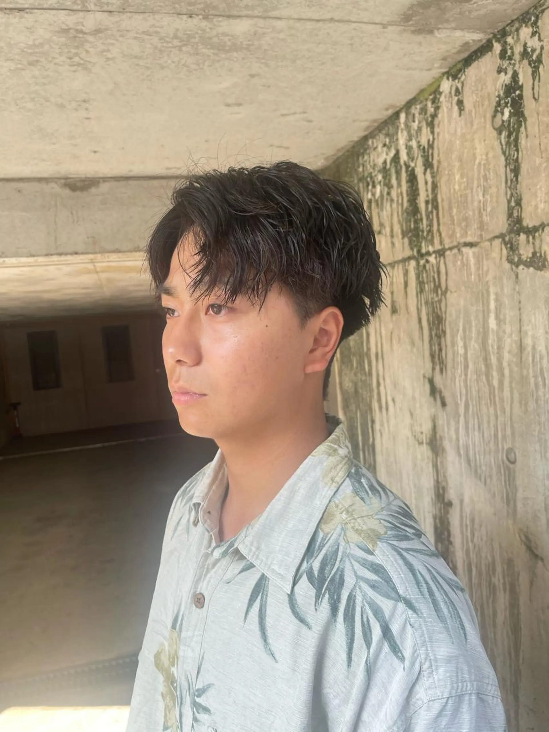 ショート メンズ メンズパーマ ボブ/レイヤー /河内温太のヘアスタイル