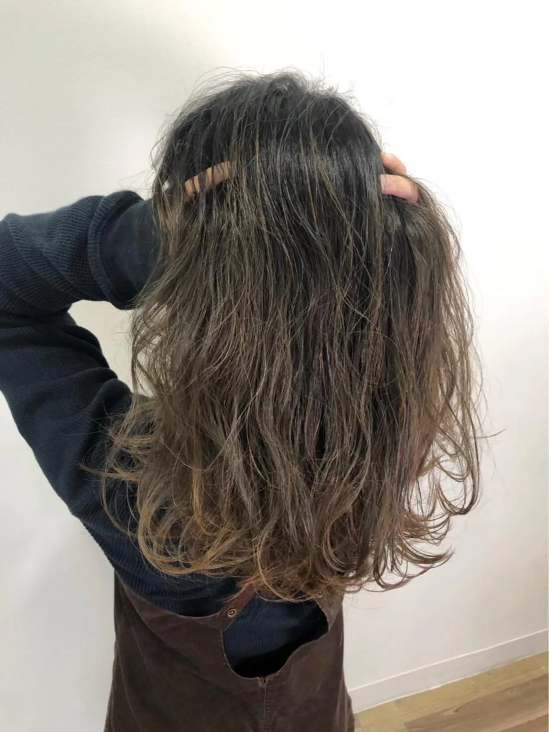 ロング ハイライト 似合わせ専門美容師 なかじまのヘアスタイル