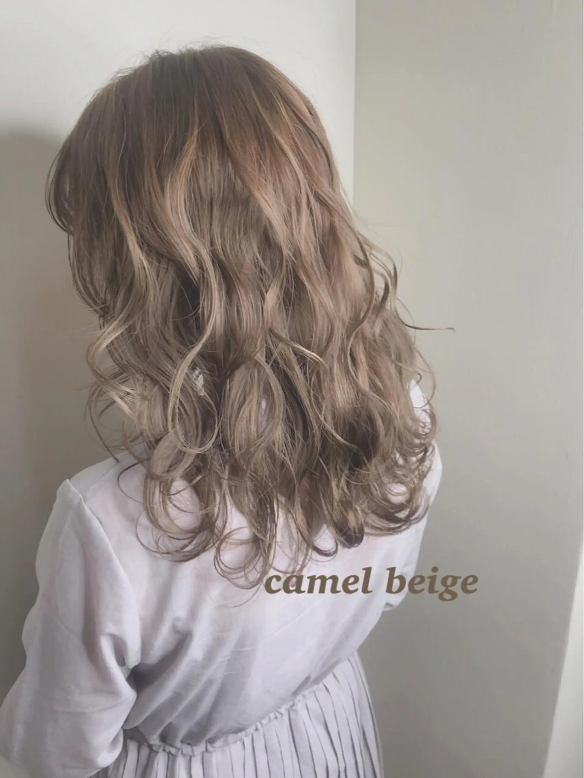 セミロング カラー ヘアアレンジ topstylist 芳賀みなみのヘアスタイル