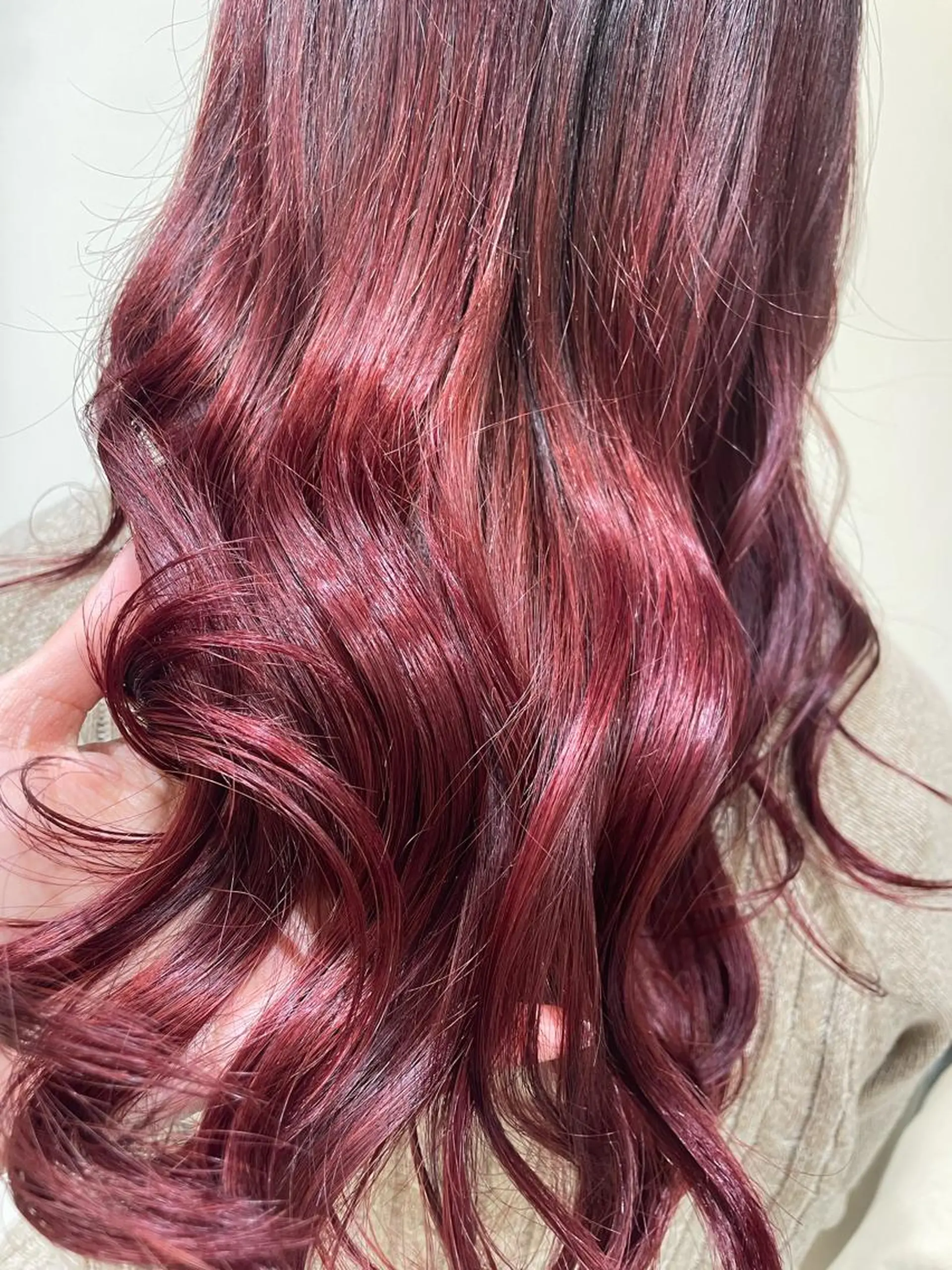 ロング カラー ヘアカラー トリートメント 🌷 カナサ🌷のヘアスタイル