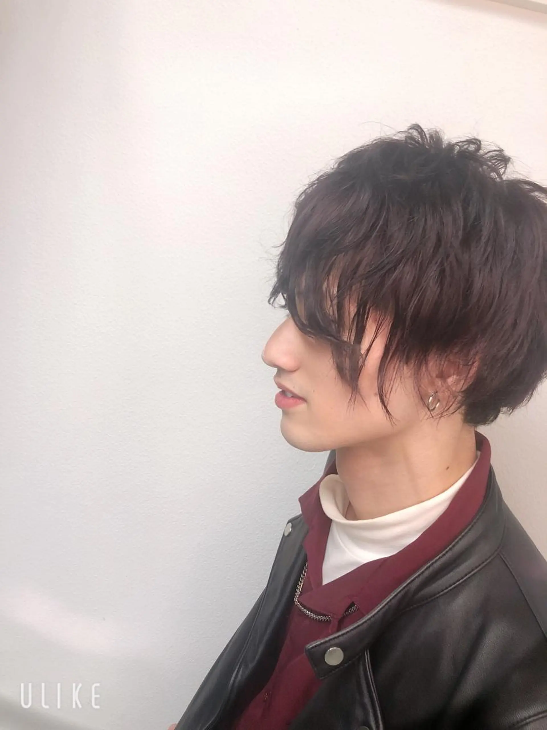 カラー メンズ カシス jill by gisel＿奥家のヘアスタイル