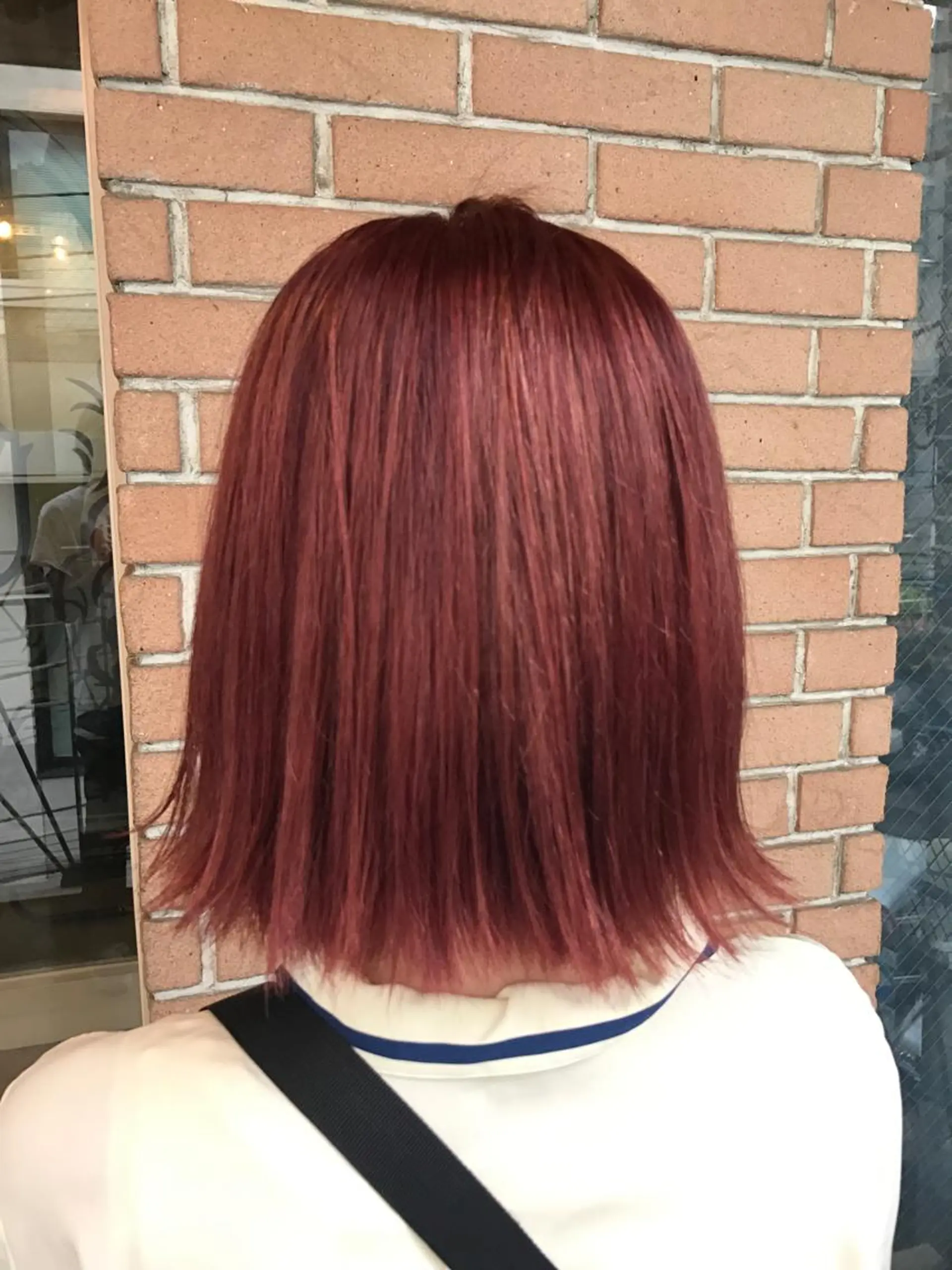 ミディアム カラー パーマ ヘアアレンジ メンズ キッズ ネイル マツエク・マツパ ダブルカラー ピンクカラー カラーマツエク ピンク サロンドミルク 原宿のヘアスタイル