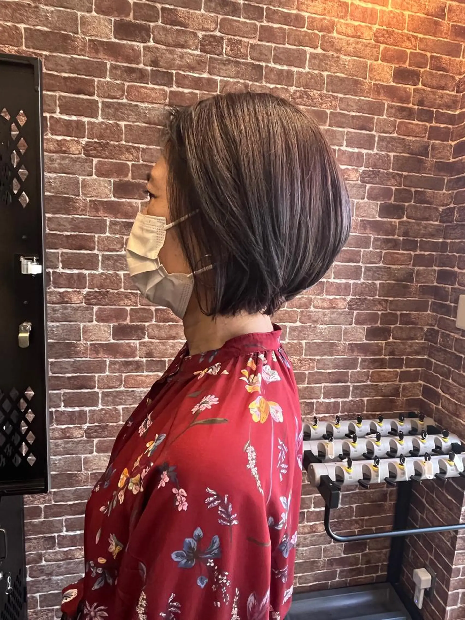 ショート カラー パーマ ヘアアレンジ メンズ キッズ ネイル マツエク・マツパ アイブロウ メンズパーマ ブラウンカラー ケアカラー 透明感カラー ピンクカラー カット トリートメント ヘッドスパ times salon名駅所属・久木原 ゆりのヘアスタイル