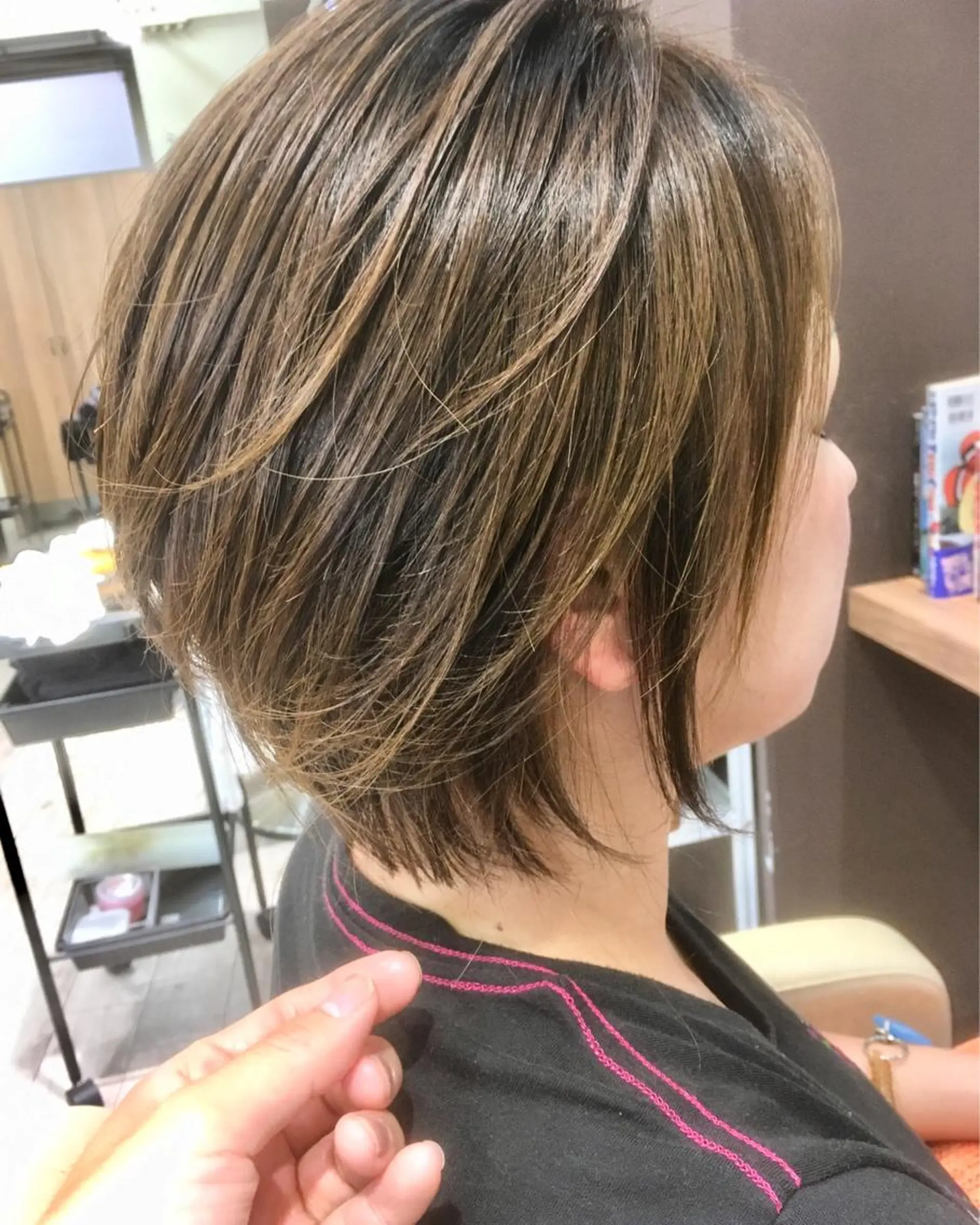 ショート カラー カット ヘアカラー トリートメント コトナ越谷店長　小川 良介のヘアスタイル