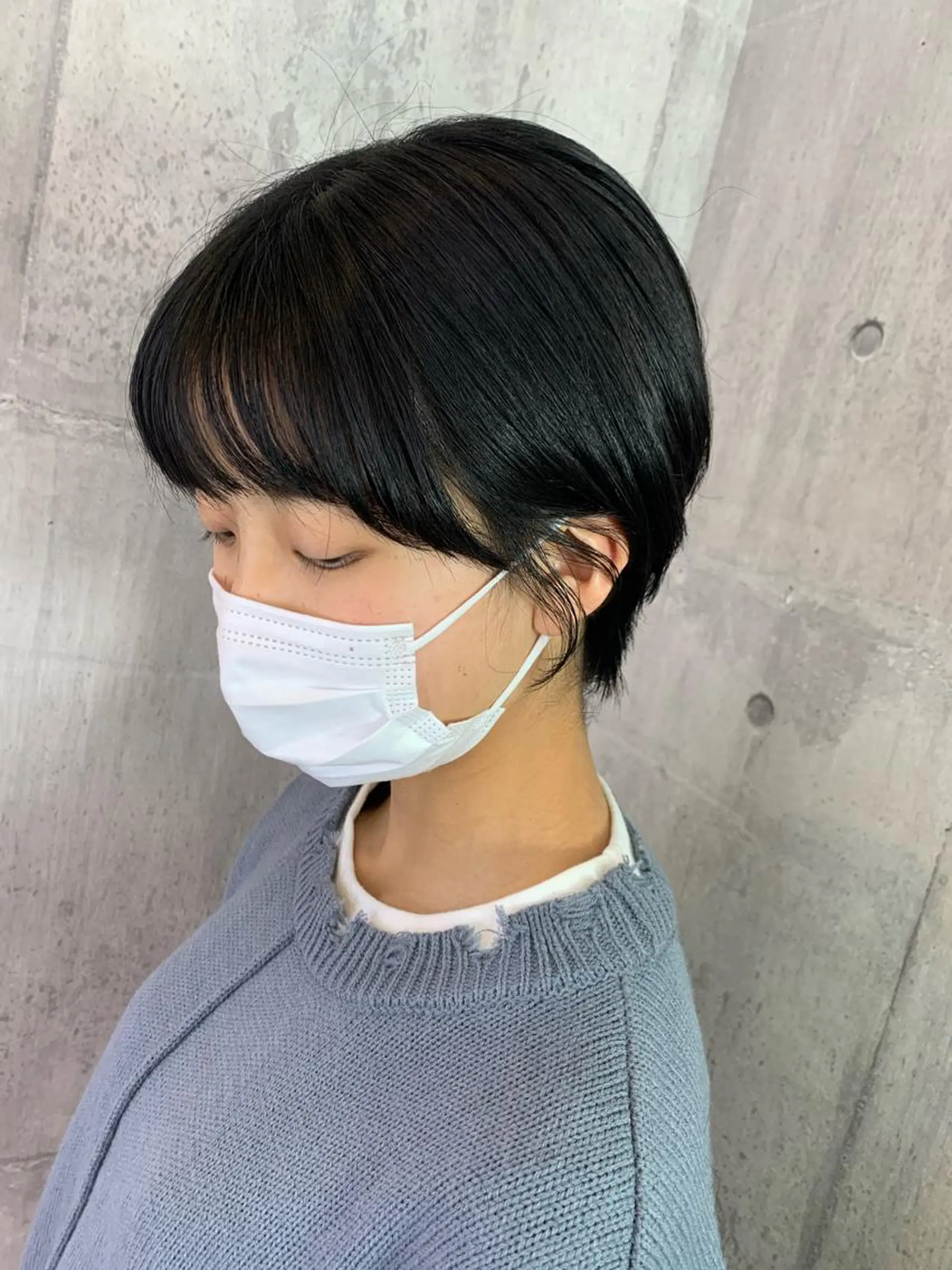 ショート ショートヘア 小顔レイヤー/ 透明感カラー/増田のヘアスタイル