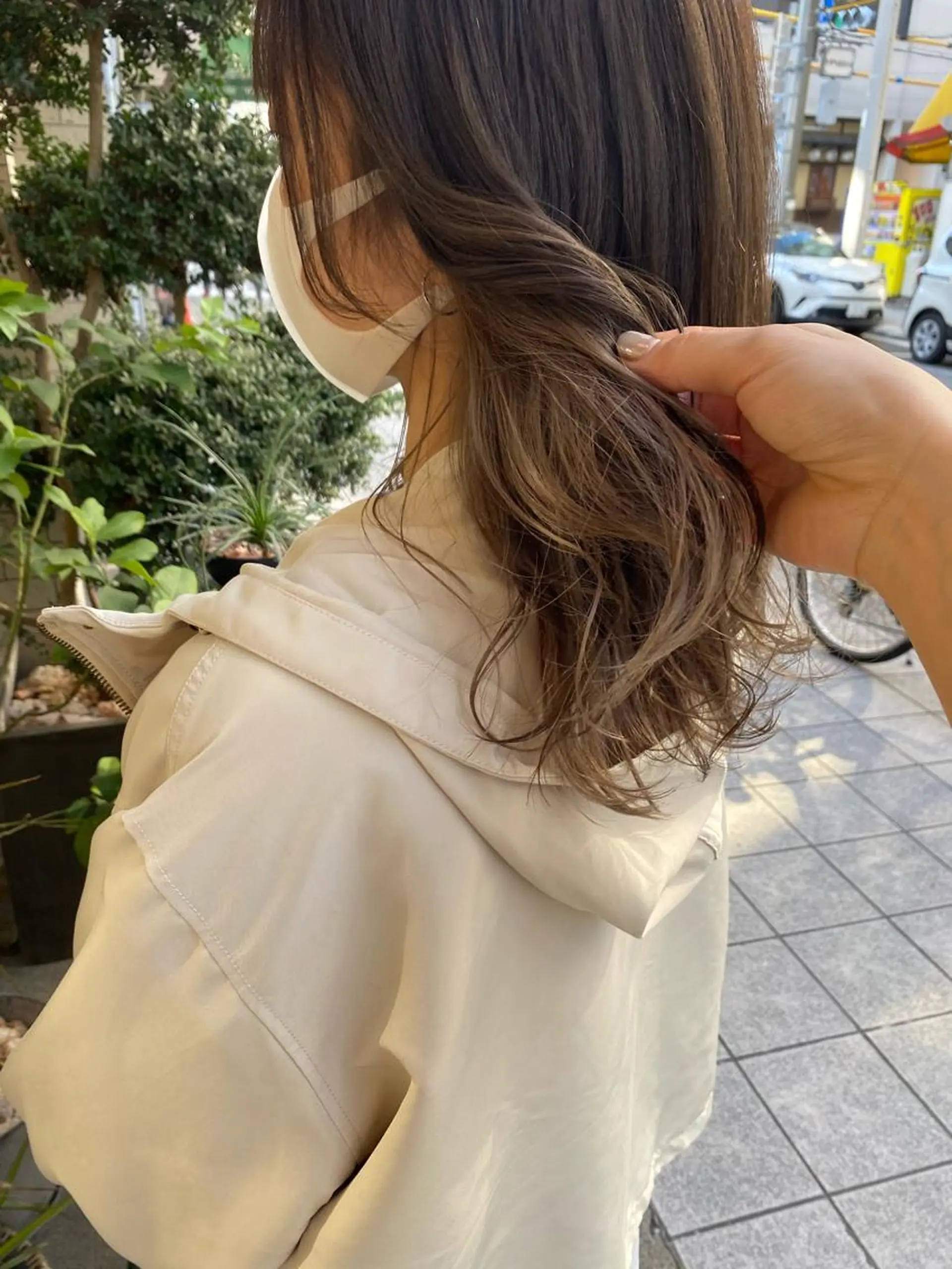 セミロング SANC hair salonのヘアスタイル
