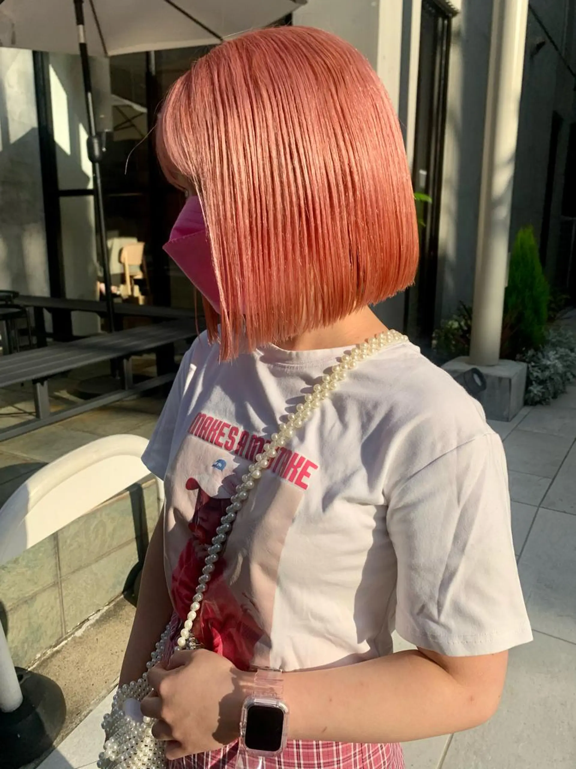 ミディアム カラー ヘアアレンジ カット ヘアカラー トリートメント ヘッドスパ ヘアセット ハイトーン/美髪矯正 🍃大江拓実のヘアスタイル