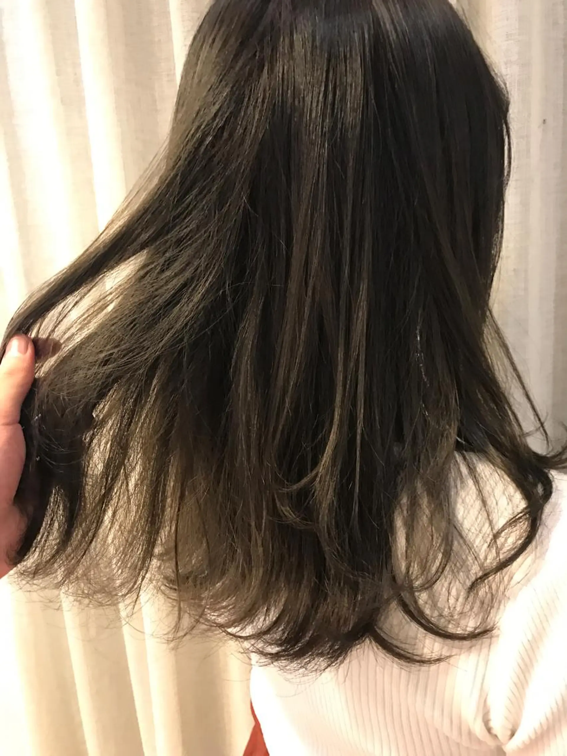 ミディアム カラー 透明感カラー DopeLIT モデル募集中のヘアスタイル