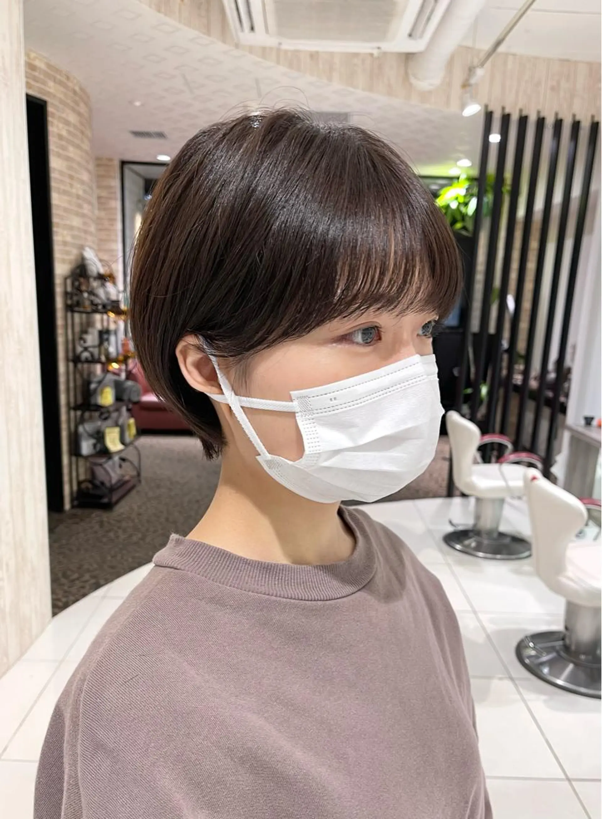 ショート ショートボブ ハンサムショート 丸みショート ボブ ショートヘア 荻窪/ショートヘア✨ ショートボブ長松大哉のヘアスタイル