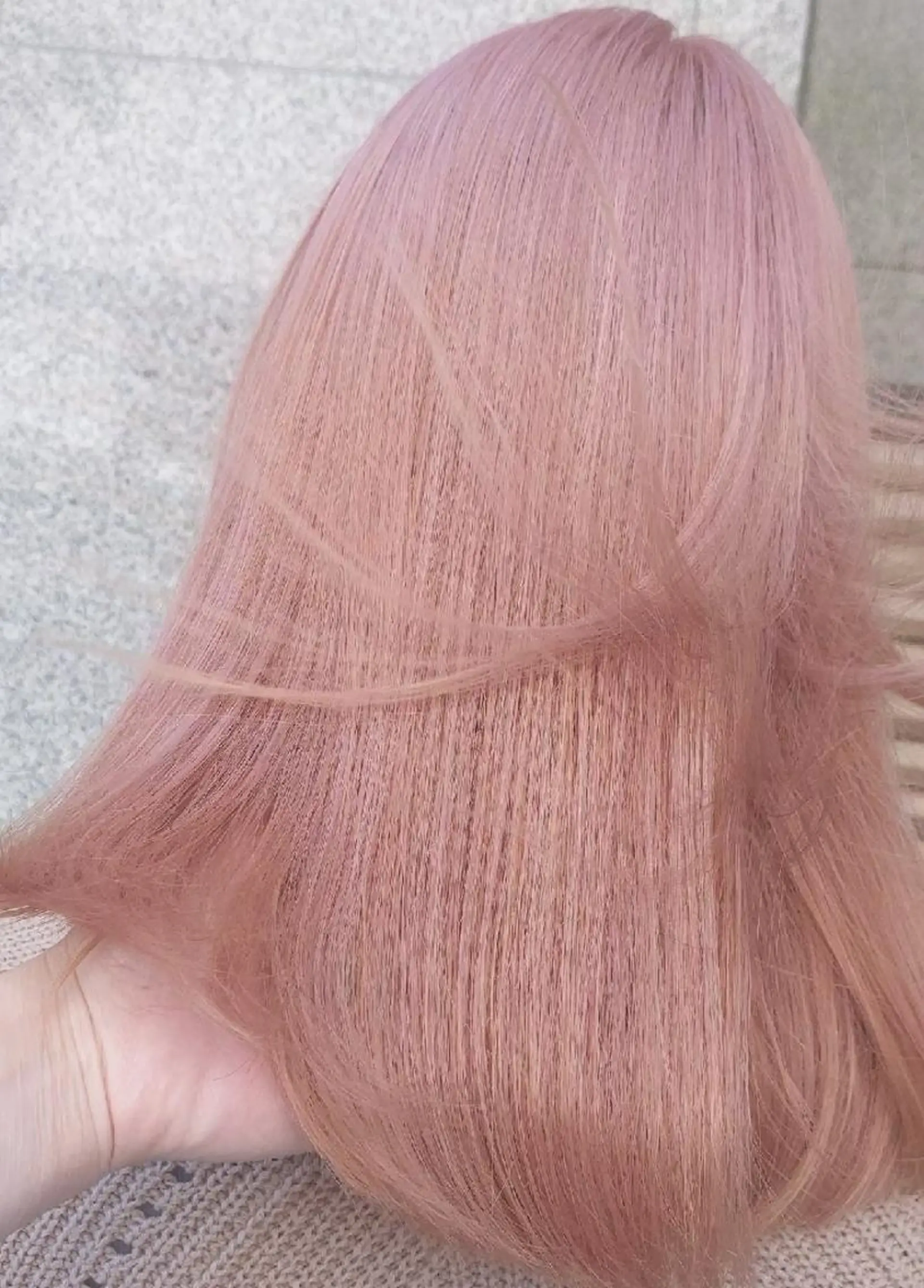 ミディアム カラー カット ヘアカラー トリートメント さいとう つかさのヘアスタイル