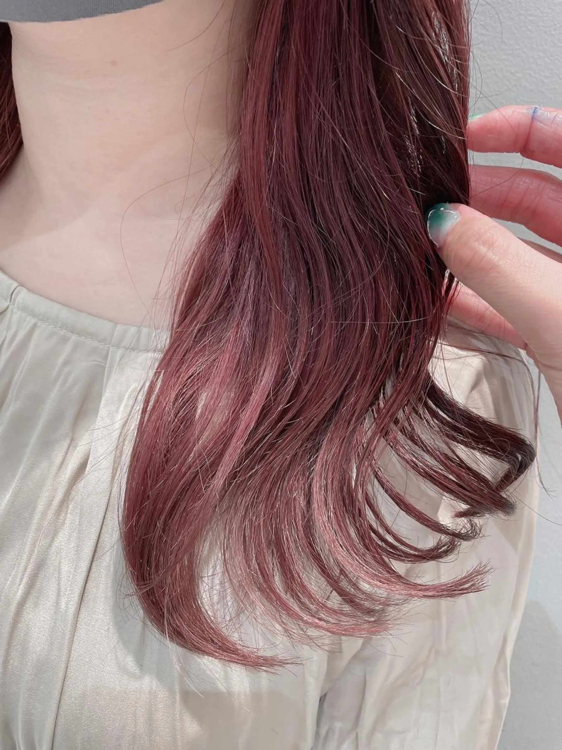 セミロング カラー ヘアカラー トリートメント 🦖鶴岡香純🦖 産休中のヘアスタイル